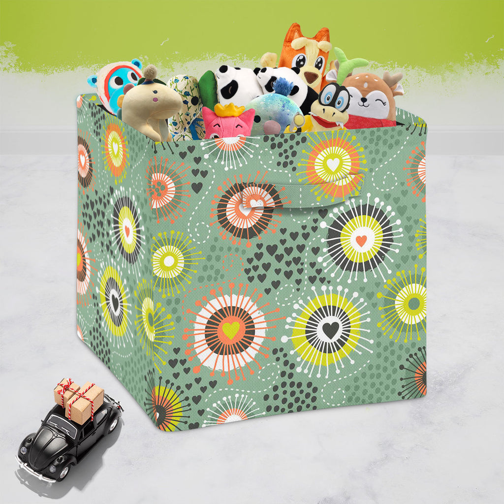 Psychedelic Art D2 Foldable Open Storage Bin | Organizer Box, Toy Basket, Shelf Box, Laundry Bag | Canvas Fabric-Storage Bins-STR_BI_CB-IC 5007400 IC 5007400, Abstract Expressionism, Abstracts, Ancient, Art and Paintings, Black and White, Botanical, Circle, Digital, Digital Art, Dots, Drawing, Fashion, Floral, Flowers, Graphic, Hearts, Historical, Illustrations, Love, Medieval, Nature, Patterns, Retro, Romance, Semi Abstract, Signs, Signs and Symbols, Vintage, White, psychedelic, art, d2, foldable, open, st