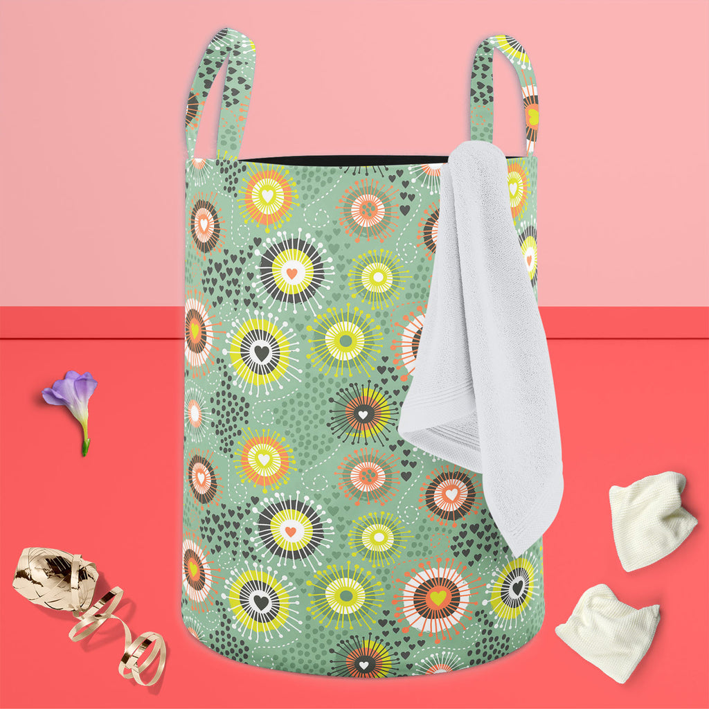 Psychedelic Art D2 Foldable Open Storage Bin | Organizer Box, Toy Basket, Shelf Box, Laundry Bag | Canvas Fabric-Storage Bins-STR_BI_CB-IC 5007400 IC 5007400, Abstract Expressionism, Abstracts, Ancient, Art and Paintings, Black and White, Botanical, Circle, Digital, Digital Art, Dots, Drawing, Fashion, Floral, Flowers, Graphic, Hearts, Historical, Illustrations, Love, Medieval, Nature, Patterns, Retro, Romance, Semi Abstract, Signs, Signs and Symbols, Vintage, White, psychedelic, art, d2, foldable, open, st