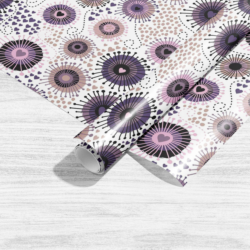 Circle & Hearts Art & Craft Gift Wrapping Paper-Wrapping Papers-WRP_PP-IC 5007401 IC 5007401, Abstract Expressionism, Abstracts, Ancient, Art and Paintings, Black and White, Botanical, Circle, Digital, Digital Art, Dots, Drawing, Fashion, Floral, Flowers, Graphic, Hearts, Historical, Illustrations, Love, Medieval, Nature, Patterns, Retro, Romance, Semi Abstract, Signs, Signs and Symbols, Vintage, White, art, craft, gift, wrapping, paper, abstract, background, brown, collection, crazy, curly, decoration, des