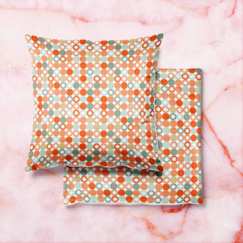 Circles & Stars Cushion Cover Throw Pillow-Cushion Covers-CUS_CV-IC 5007404 IC 5007404, Abstract Expressionism, Abstracts, Ancient, Art and Paintings, Circle, Decorative, Digital, Digital Art, Drawing, Fashion, Graphic, Historical, Illustrations, Medieval, Modern Art, Patterns, Retro, Semi Abstract, Signs, Signs and Symbols, Symbols, Vintage, circles, stars, cushion, cover, throw, pillow, abstract, art, backdrop, background, beauty, blue, color, colorful, creative, cute, decoration, design, elegance, elemen