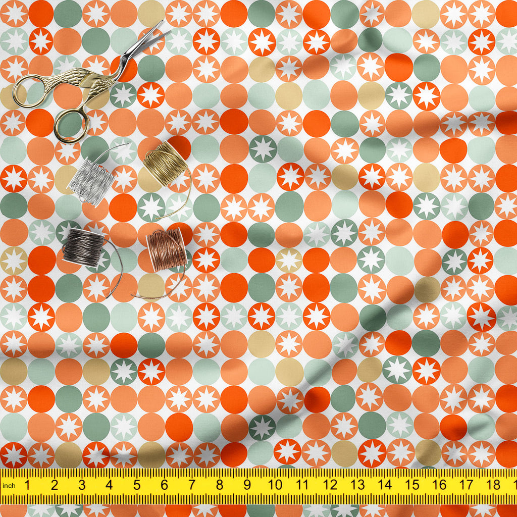 Circles & Stars Upholstery Fabric by Metre | For Sofa, Curtains, Cushions, Furnishing, Craft, Dress Material-Upholstery Fabrics-FAB_RW-IC 5007404 IC 5007404, Abstract Expressionism, Abstracts, Ancient, Art and Paintings, Circle, Decorative, Digital, Digital Art, Drawing, Fashion, Graphic, Historical, Illustrations, Medieval, Modern Art, Patterns, Retro, Semi Abstract, Signs, Signs and Symbols, Symbols, Vintage, circles, stars, upholstery, fabric, by, metre, for, sofa, curtains, cushions, furnishing, craft, 