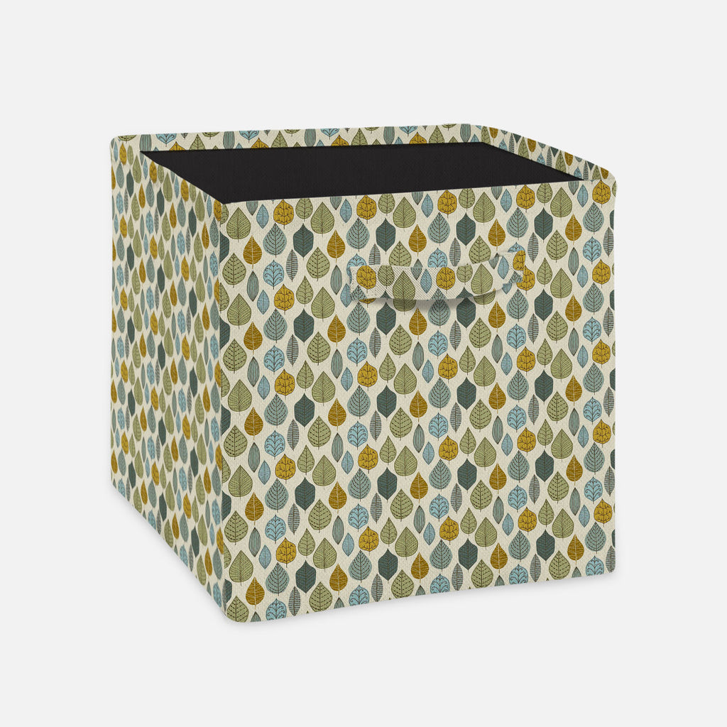 Autumn Leaf Foldable Open Storage Bin | Organizer Box, Toy Basket, Shelf Box, Laundry Bag | Canvas Fabric-Storage Bins-STR_BI_CB-IC 5007405 IC 5007405, Abstract Expressionism, Abstracts, Ancient, Art and Paintings, Black and White, Decorative, Digital, Digital Art, Drawing, Fashion, Graphic, Historical, Illustrations, Medieval, Modern Art, Nature, Paintings, Patterns, Retro, Scenic, Seasons, Semi Abstract, Signs, Signs and Symbols, Vintage, White, autumn, leaf, foldable, open, storage, bin, organizer, box, 
