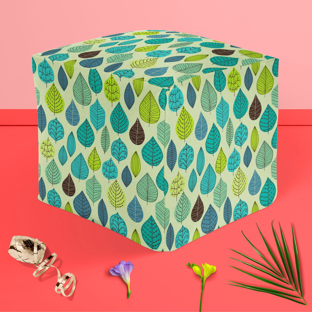 Autumn Leaf D2 Footstool Footrest Puffy Pouffe Ottoman Bean Bag | Canvas Fabric-Footstools-FST_CB_BN-IC 5007406 IC 5007406, Abstract Expressionism, Abstracts, Ancient, Art and Paintings, Black and White, Decorative, Digital, Digital Art, Drawing, Fashion, Graphic, Historical, Illustrations, Medieval, Modern Art, Nature, Paintings, Patterns, Retro, Scenic, Seasons, Semi Abstract, Signs, Signs and Symbols, Vintage, White, autumn, leaf, d2, footstool, footrest, puffy, pouffe, ottoman, bean, bag, canvas, fabric