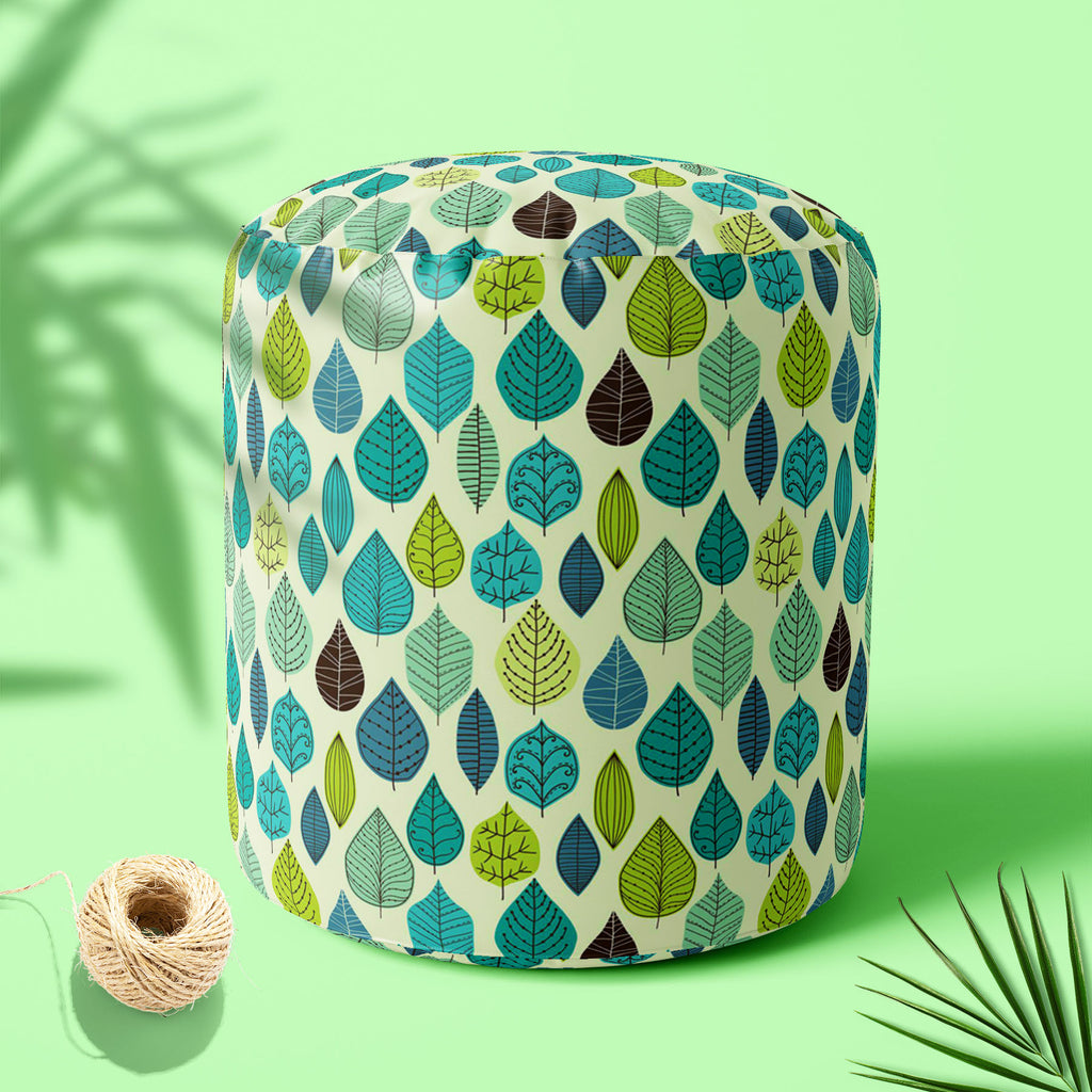 Autumn Leaf D2 Footstool Footrest Puffy Pouffe Ottoman Bean Bag | Canvas Fabric-Footstools-FST_CB_BN-IC 5007406 IC 5007406, Abstract Expressionism, Abstracts, Ancient, Art and Paintings, Black and White, Decorative, Digital, Digital Art, Drawing, Fashion, Graphic, Historical, Illustrations, Medieval, Modern Art, Nature, Paintings, Patterns, Retro, Scenic, Seasons, Semi Abstract, Signs, Signs and Symbols, Vintage, White, autumn, leaf, d2, footstool, footrest, puffy, pouffe, ottoman, bean, bag, canvas, fabric