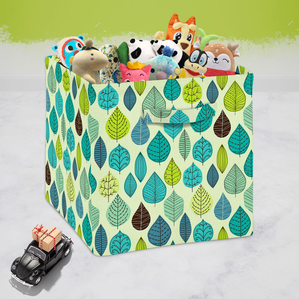 Autumn Leaf D2 Foldable Open Storage Bin | Organizer Box, Toy Basket, Shelf Box, Laundry Bag | Canvas Fabric-Storage Bins-STR_BI_CB-IC 5007406 IC 5007406, Abstract Expressionism, Abstracts, Ancient, Art and Paintings, Black and White, Decorative, Digital, Digital Art, Drawing, Fashion, Graphic, Historical, Illustrations, Medieval, Modern Art, Nature, Paintings, Patterns, Retro, Scenic, Seasons, Semi Abstract, Signs, Signs and Symbols, Vintage, White, autumn, leaf, d2, foldable, open, storage, bin, organizer