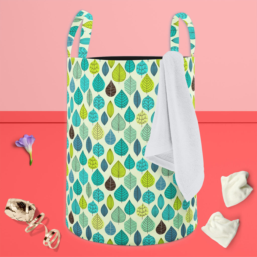 Autumn Leaf D2 Foldable Open Storage Bin | Organizer Box, Toy Basket, Shelf Box, Laundry Bag | Canvas Fabric-Storage Bins-STR_BI_CB-IC 5007406 IC 5007406, Abstract Expressionism, Abstracts, Ancient, Art and Paintings, Black and White, Decorative, Digital, Digital Art, Drawing, Fashion, Graphic, Historical, Illustrations, Medieval, Modern Art, Nature, Paintings, Patterns, Retro, Scenic, Seasons, Semi Abstract, Signs, Signs and Symbols, Vintage, White, autumn, leaf, d2, foldable, open, storage, bin, organizer