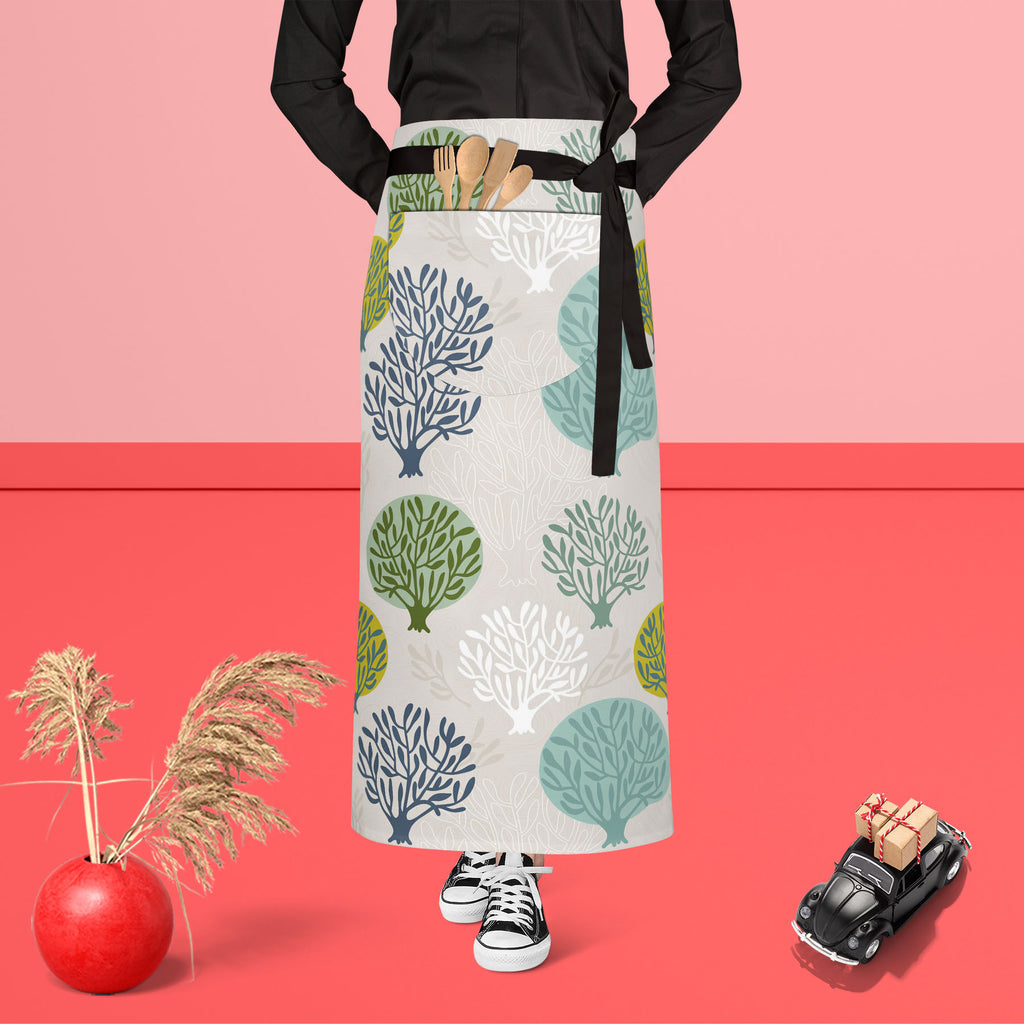 Leaf Art D2 Apron | Adjustable, Free Size & Waist Tiebacks-Aprons Waist to Feet-APR_WS_FT-IC 5007410 IC 5007410, Abstract Expressionism, Abstracts, Ancient, Art and Paintings, Black and White, Decorative, Digital, Digital Art, Drawing, Fashion, Graphic, Historical, Illustrations, Medieval, Modern Art, Nature, Paintings, Patterns, Retro, Scenic, Seasons, Semi Abstract, Signs, Signs and Symbols, Vintage, White, leaf, art, d2, apron, adjustable, free, size, waist, tiebacks, abstract, autumn, background, branch