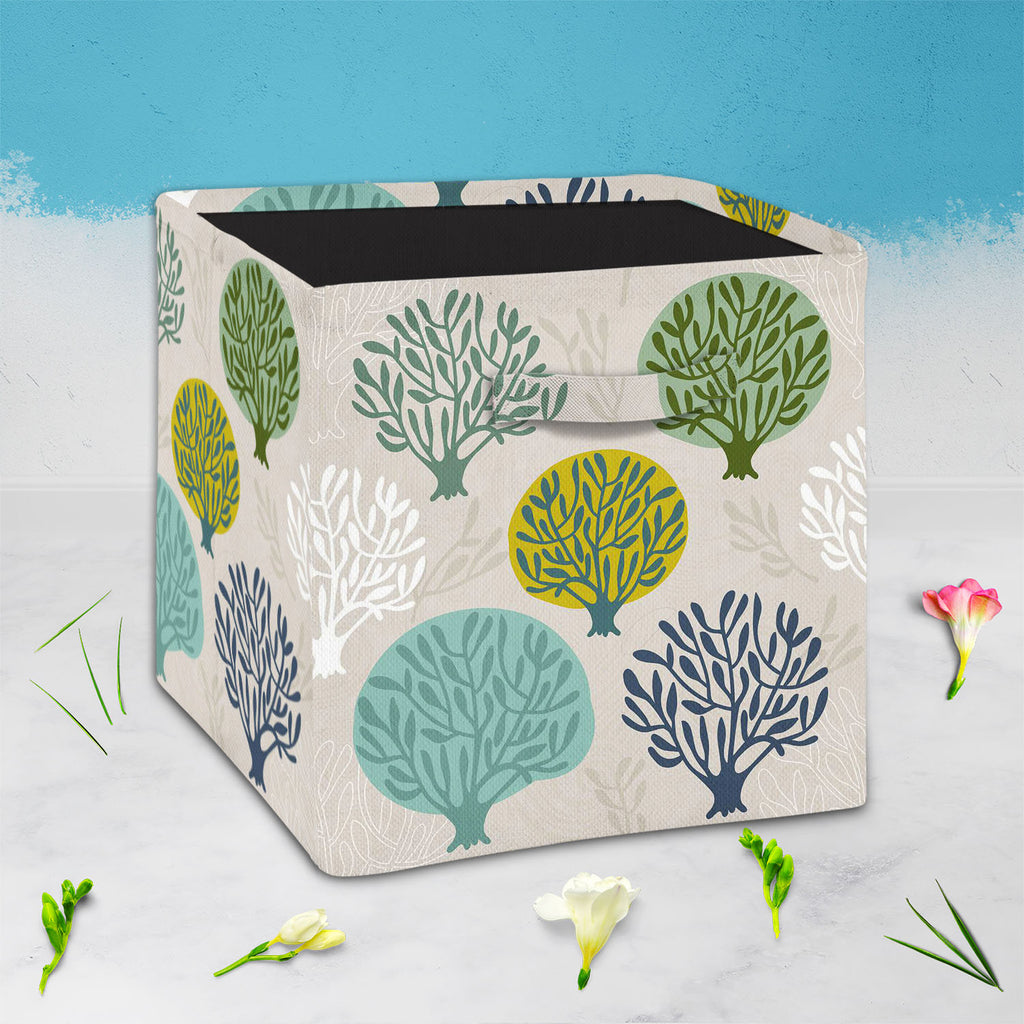 Leaf Art D2 Foldable Open Storage Bin | Organizer Box, Toy Basket, Shelf Box, Laundry Bag | Canvas Fabric-Storage Bins-STR_BI_CB-IC 5007410 IC 5007410, Abstract Expressionism, Abstracts, Ancient, Art and Paintings, Black and White, Decorative, Digital, Digital Art, Drawing, Fashion, Graphic, Historical, Illustrations, Medieval, Modern Art, Nature, Paintings, Patterns, Retro, Scenic, Seasons, Semi Abstract, Signs, Signs and Symbols, Vintage, White, leaf, art, d2, foldable, open, storage, bin, organizer, box,