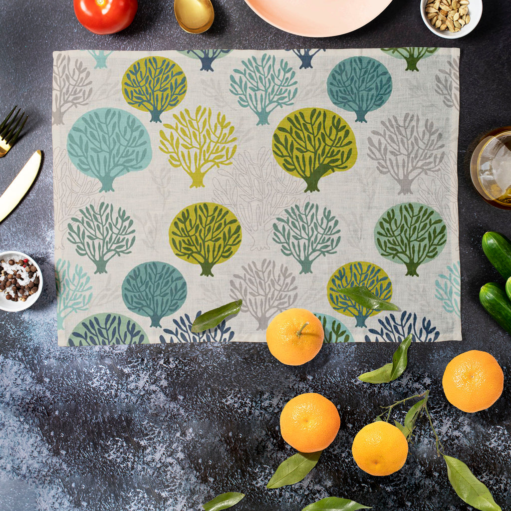 Autumn Leaf D3 Table Mat Placemat-Table Place Mats Fabric-MAT_TB-IC 5007411 IC 5007411, Abstract Expressionism, Abstracts, Ancient, Art and Paintings, Black and White, Decorative, Digital, Digital Art, Drawing, Fashion, Graphic, Historical, Illustrations, Medieval, Modern Art, Nature, Paintings, Patterns, Retro, Scenic, Seasons, Semi Abstract, Signs, Signs and Symbols, Vintage, White, autumn, leaf, d3, table, mat, placemat, abstract, art, background, branch, decor, decoration, design, elegance, element, fal