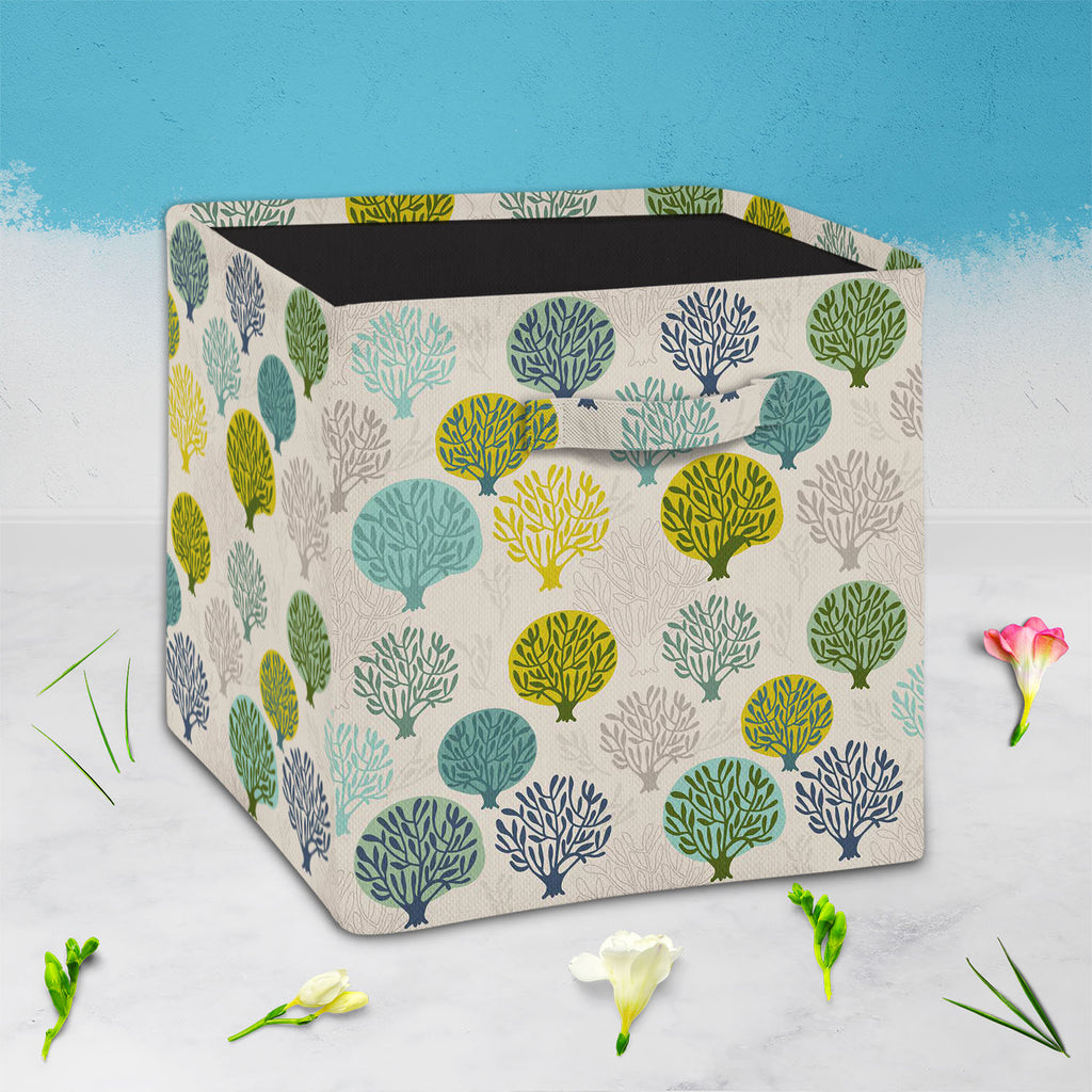 Autumn Leaf D3 Foldable Open Storage Bin | Organizer Box, Toy Basket, Shelf Box, Laundry Bag | Canvas Fabric-Storage Bins-STR_BI_CB-IC 5007411 IC 5007411, Abstract Expressionism, Abstracts, Ancient, Art and Paintings, Black and White, Decorative, Digital, Digital Art, Drawing, Fashion, Graphic, Historical, Illustrations, Medieval, Modern Art, Nature, Paintings, Patterns, Retro, Scenic, Seasons, Semi Abstract, Signs, Signs and Symbols, Vintage, White, autumn, leaf, d3, foldable, open, storage, bin, organizer