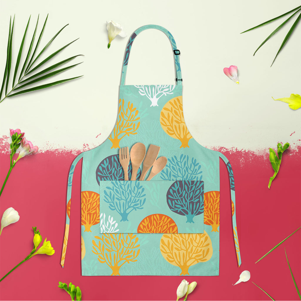 Leaf Art D3 Apron | Adjustable, Free Size & Waist Tiebacks-Aprons Neck to Knee-APR_NK_KN-IC 5007412 IC 5007412, Abstract Expressionism, Abstracts, Ancient, Art and Paintings, Black and White, Decorative, Digital, Digital Art, Drawing, Fashion, Graphic, Historical, Illustrations, Medieval, Modern Art, Nature, Paintings, Patterns, Retro, Scenic, Seasons, Semi Abstract, Signs, Signs and Symbols, Vintage, White, leaf, art, d3, apron, adjustable, free, size, waist, tiebacks, abstract, autumn, background, branch,