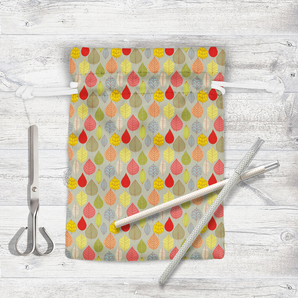 Leaf Art D4 Pouch Wrist Potli Bag | Bag for Weddings & Casual Parties-Drawstring Pouches-PCH_FB_DS-IC 5007413 IC 5007413, Abstract Expressionism, Abstracts, Ancient, Art and Paintings, Black and White, Decorative, Digital, Digital Art, Drawing, Fashion, Graphic, Historical, Illustrations, Medieval, Modern Art, Nature, Paintings, Patterns, Retro, Scenic, Seasons, Semi Abstract, Signs, Signs and Symbols, Vintage, White, leaf, art, d4, pouch, wrist, potli, bag, for, weddings, casual, parties, abstract, autumn,