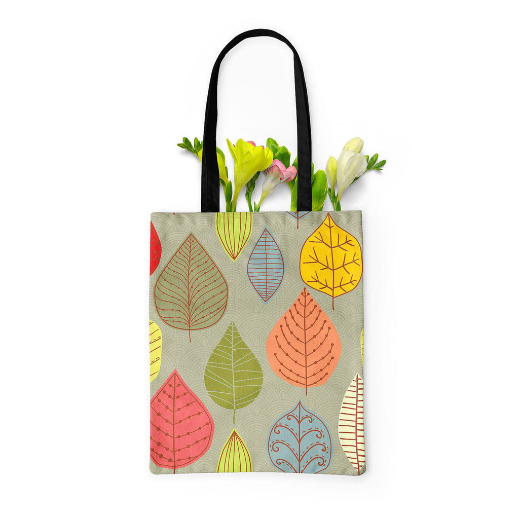 Leaf Art D4 Tote Bag Shoulder Purse | Multipurpose-Tote Bags Basic-TOT_FB_BS-IC 5007413 IC 5007413, Abstract Expressionism, Abstracts, Ancient, Art and Paintings, Black and White, Decorative, Digital, Digital Art, Drawing, Fashion, Graphic, Historical, Illustrations, Medieval, Modern Art, Nature, Paintings, Patterns, Retro, Scenic, Seasons, Semi Abstract, Signs, Signs and Symbols, Vintage, White, leaf, art, d4, tote, bag, shoulder, purse, multipurpose, abstract, autumn, background, branch, decor, decoration