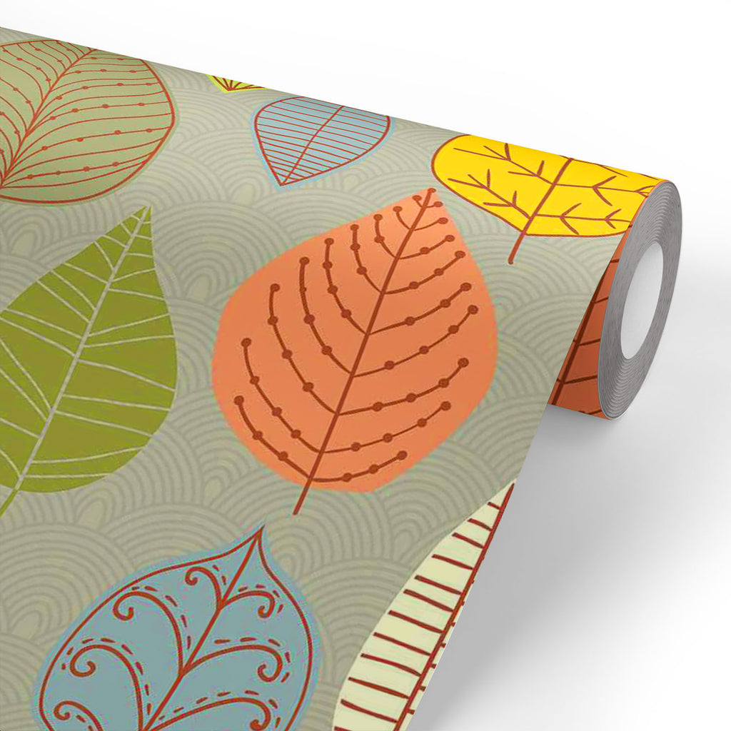 Leaf Art Wallpaper Roll-Wallpapers Peel & Stick-WAL_PA-IC 5007413 IC 5007413, Abstract Expressionism, Abstracts, Ancient, Art and Paintings, Black and White, Decorative, Digital, Digital Art, Drawing, Fashion, Graphic, Historical, Illustrations, Medieval, Modern Art, Nature, Paintings, Patterns, Retro, Scenic, Seasons, Semi Abstract, Signs, Signs and Symbols, Vintage, White, leaf, art, wallpaper, roll, abstract, autumn, background, branch, decor, decoration, design, elegance, element, fall, foliage, garden,