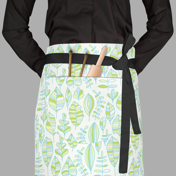 Autumn Leaf D4 Apron | Adjustable, Free Size & Waist Tiebacks-Aprons Waist to Feet-APR_WS_FT-IC 5007414 IC 5007414, Abstract Expressionism, Abstracts, Ancient, Art and Paintings, Black and White, Decorative, Digital, Digital Art, Drawing, Fashion, Graphic, Historical, Illustrations, Medieval, Modern Art, Nature, Paintings, Patterns, Retro, Scenic, Seasons, Semi Abstract, Signs, Signs and Symbols, Vintage, White, autumn, leaf, d4, full-length, waist, to, feet, apron, poly-cotton, fabric, adjustable, tiebacks