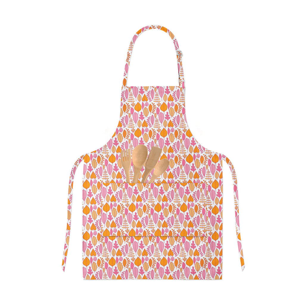 Leaf Art Apron | Adjustable, Free Size & Waist Tiebacks-Aprons Neck to Knee-APR_NK_KN-IC 5007416 IC 5007416, Abstract Expressionism, Abstracts, Ancient, Art and Paintings, Black and White, Decorative, Digital, Digital Art, Drawing, Fashion, Graphic, Historical, Illustrations, Medieval, Modern Art, Nature, Paintings, Patterns, Retro, Scenic, Seasons, Semi Abstract, Signs, Signs and Symbols, Vintage, White, leaf, art, apron, adjustable, free, size, waist, tiebacks, abstract, autumn, background, branch, decor,