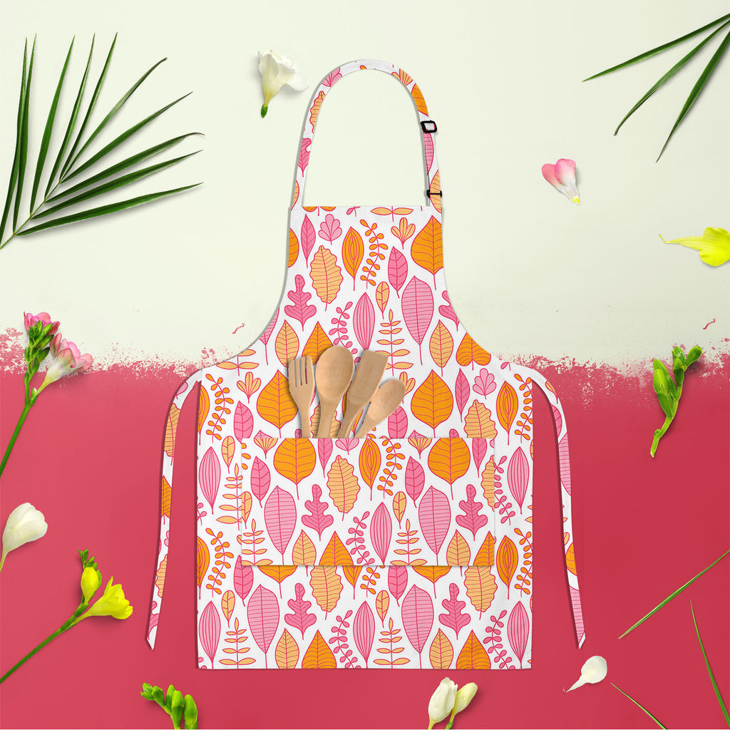 Leaf Art D5 Apron | Adjustable, Free Size & Waist Tiebacks-Aprons Neck to Knee-APR_NK_KN-IC 5007416 IC 5007416, Abstract Expressionism, Abstracts, Ancient, Art and Paintings, Black and White, Decorative, Digital, Digital Art, Drawing, Fashion, Graphic, Historical, Illustrations, Medieval, Modern Art, Nature, Paintings, Patterns, Retro, Scenic, Seasons, Semi Abstract, Signs, Signs and Symbols, Vintage, White, leaf, art, d5, apron, adjustable, free, size, waist, tiebacks, abstract, autumn, background, branch,