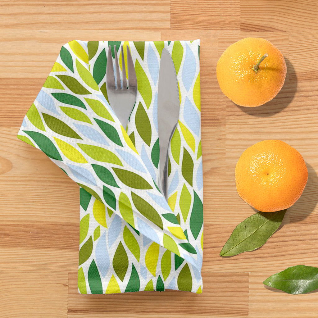 Leaf Art D6 Table Napkin-Table Napkins-NAP_TB-IC 5007418 IC 5007418, Abstract Expressionism, Abstracts, Art and Paintings, Black and White, Decorative, Digital, Digital Art, Drawing, Fashion, Graphic, Illustrations, Modern Art, Nature, Patterns, Retro, Scenic, Seasons, Semi Abstract, Signs, Signs and Symbols, White, leaf, art, d6, table, napkin, abstract, autumn, background, beautiful, beauty, curve, decor, decoration, design, elegance, element, fall, green, illustration, modern, ornament, ornate, paper, pa