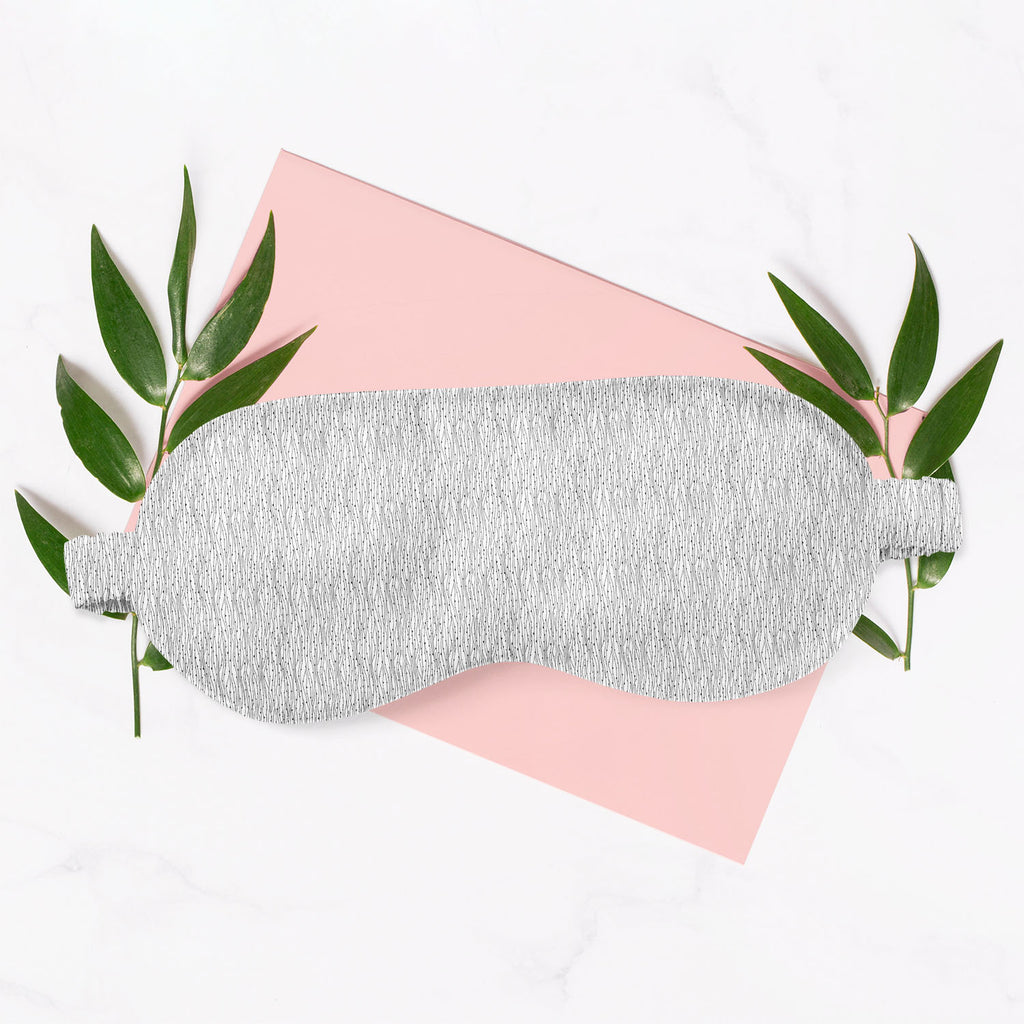 Abstract Style Sleeping Eye Pad Blackout Eye Cover | Soft Anti-Allergic Eco-Friendly Natural Mulberry Silk Fabric - Sleep Masks - ArtzFolio.com