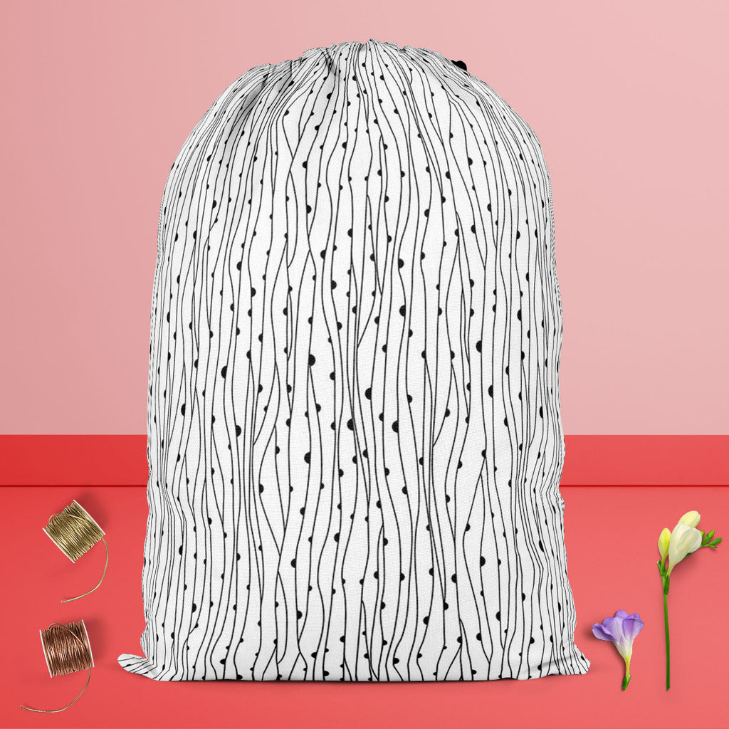 Abstract Style D2 Reusable Sack Bag | Bag for Gym, Storage, Vegetable & Travel - Drawstring Sack Bags - ArtzFolio.com