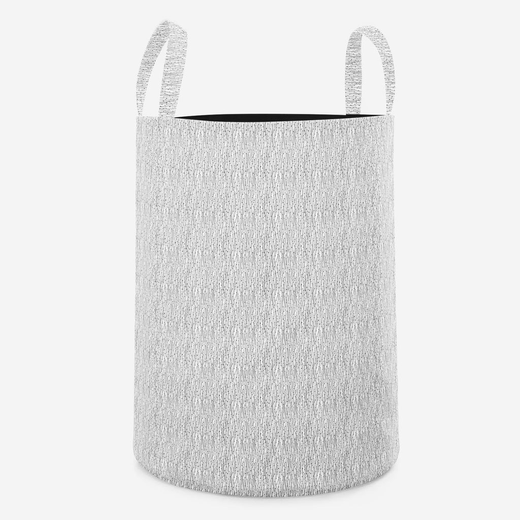 Abstract Style Foldable Open Storage Bin | Organizer Box, Toy Basket, Shelf Box, Laundry Bag | Canvas Fabric - Storage Bins - ArtzFolio.com