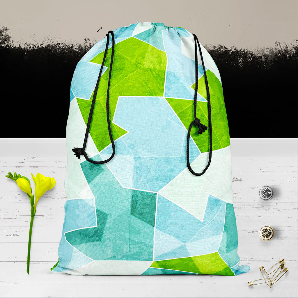 Blue Mosaic Reusable Sack Bag | Bag for Gym, Storage, Vegetable & Travel-Drawstring Sack Bags-SCK_FB_DS-IC 5007421 IC 5007421, Abstract Expressionism, Abstracts, Architecture, Art and Paintings, Decorative, Diamond, Digital, Digital Art, Dots, Geometric, Geometric Abstraction, Graffiti, Graphic, Grid Art, Hipster, Illustrations, Modern Art, Patterns, Retro, Semi Abstract, Signs, Signs and Symbols, Triangles, blue, mosaic, reusable, sack, bag, for, gym, storage, vegetable, travel, abstract, art, artistic, ar