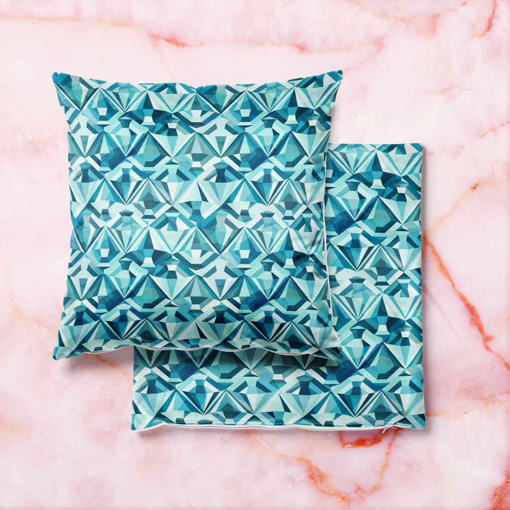 Diamonds D1 Cushion Cover Throw Pillow-Cushion Covers-CUS_CV-IC 5007422 IC 5007422, Abstract Expressionism, Abstracts, Art and Paintings, Christianity, Diamond, Digital, Digital Art, Fashion, Graphic, Icons, Illustrations, Marble and Stone, Patterns, Semi Abstract, Signs, Signs and Symbols, Symbols, diamonds, d1, cushion, cover, throw, pillow, pattern, background, abstract, art, beautiful, blue, bright, brilliant, carat, christmas, cold, collection, color, crystal, decoration, design, elegance, expensive, g