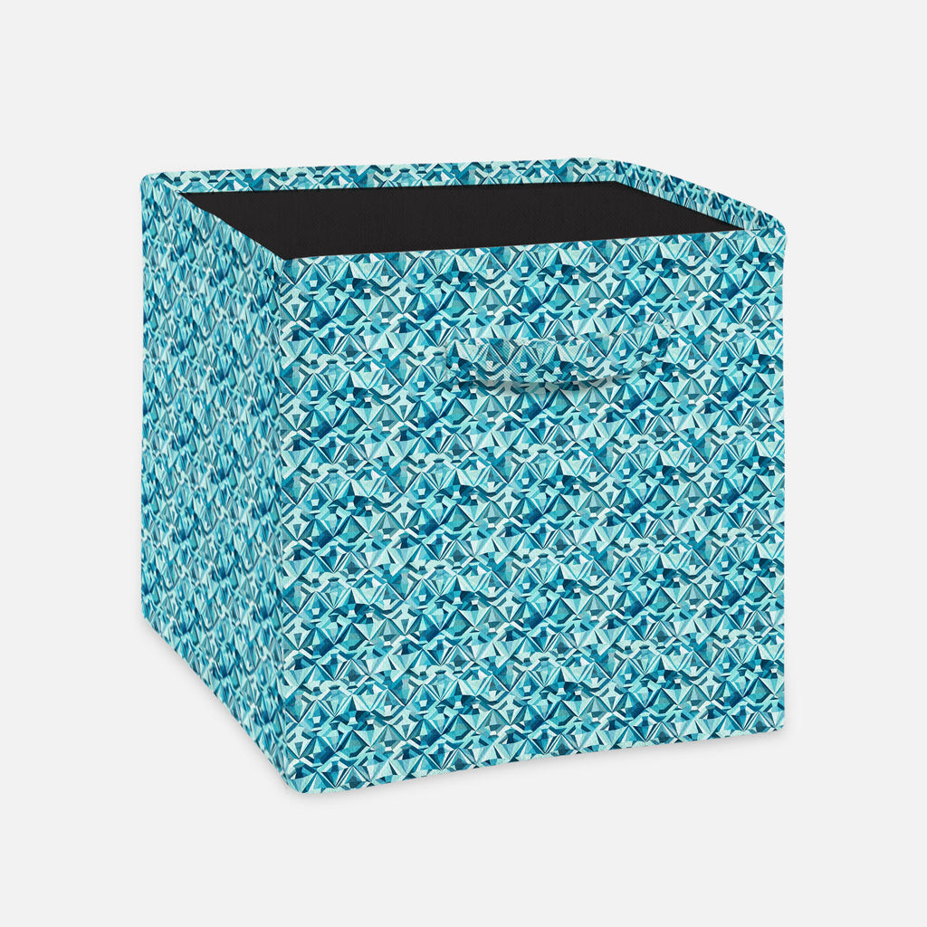 Diamonds Foldable Open Storage Bin | Organizer Box, Toy Basket, Shelf Box, Laundry Bag | Canvas Fabric-Storage Bins-STR_BI_CB-IC 5007422 IC 5007422, Abstract Expressionism, Abstracts, Art and Paintings, Christianity, Diamond, Digital, Digital Art, Fashion, Graphic, Icons, Illustrations, Marble and Stone, Patterns, Semi Abstract, Signs, Signs and Symbols, Symbols, diamonds, foldable, open, storage, bin, organizer, box, toy, basket, shelf, laundry, bag, canvas, fabric, pattern, background, abstract, art, beau
