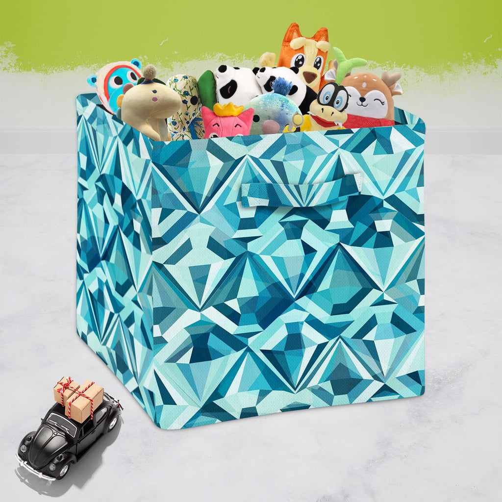 Diamonds D1 Foldable Open Storage Bin | Organizer Box, Toy Basket, Shelf Box, Laundry Bag | Canvas Fabric-Storage Bins-STR_BI_CB-IC 5007422 IC 5007422, Abstract Expressionism, Abstracts, Art and Paintings, Christianity, Diamond, Digital, Digital Art, Fashion, Graphic, Icons, Illustrations, Marble and Stone, Patterns, Semi Abstract, Signs, Signs and Symbols, Symbols, diamonds, d1, foldable, open, storage, bin, organizer, box, toy, basket, shelf, laundry, bag, canvas, fabric, pattern, background, abstract, ar