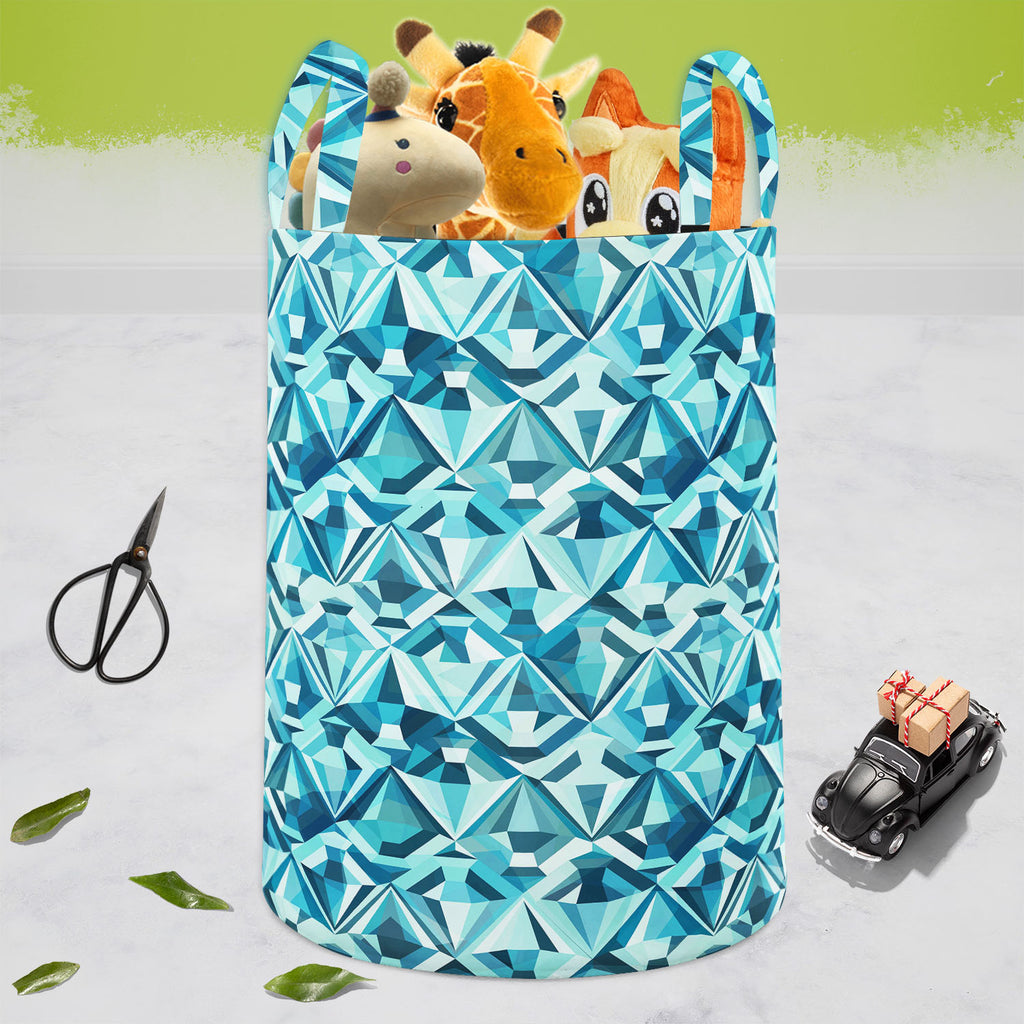 Diamonds D1 Foldable Open Storage Bin | Organizer Box, Toy Basket, Shelf Box, Laundry Bag | Canvas Fabric-Storage Bins-STR_BI_CB-IC 5007422 IC 5007422, Abstract Expressionism, Abstracts, Art and Paintings, Christianity, Diamond, Digital, Digital Art, Fashion, Graphic, Icons, Illustrations, Marble and Stone, Patterns, Semi Abstract, Signs, Signs and Symbols, Symbols, diamonds, d1, foldable, open, storage, bin, organizer, box, toy, basket, shelf, laundry, bag, canvas, fabric, pattern, background, abstract, ar