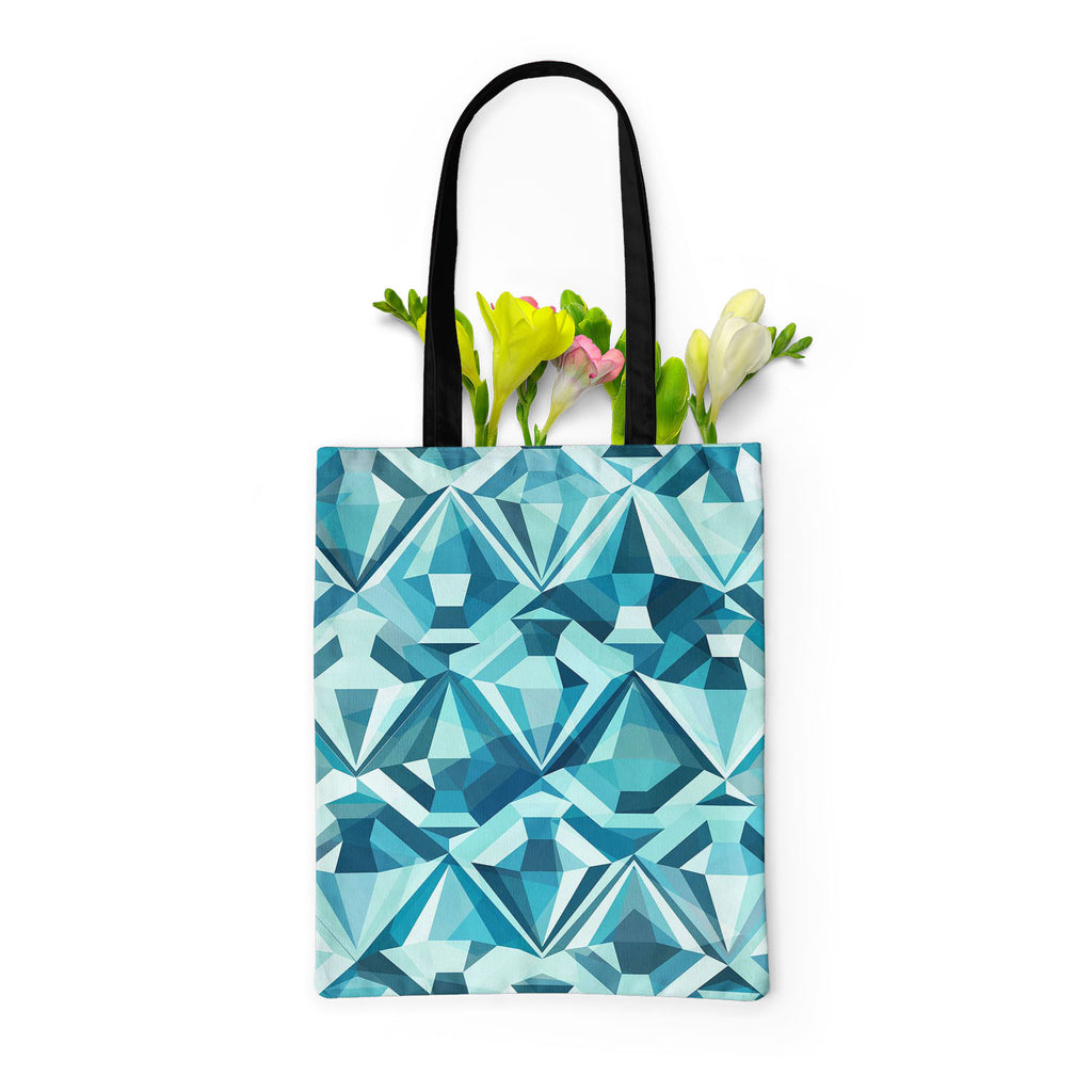 Diamonds D1 Tote Bag Shoulder Purse | Multipurpose-Tote Bags Basic-TOT_FB_BS-IC 5007422 IC 5007422, Abstract Expressionism, Abstracts, Art and Paintings, Christianity, Diamond, Digital, Digital Art, Fashion, Graphic, Icons, Illustrations, Marble and Stone, Patterns, Semi Abstract, Signs, Signs and Symbols, Symbols, diamonds, d1, tote, bag, shoulder, purse, multipurpose, pattern, background, abstract, art, beautiful, blue, bright, brilliant, carat, christmas, cold, collection, color, crystal, decoration, des