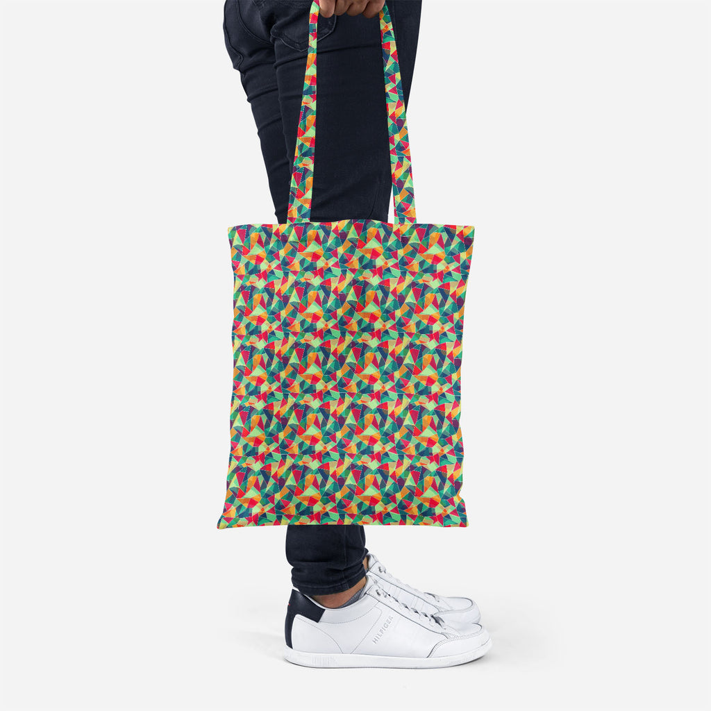ArtzFolio Mosaic Tote Bag Shoulder Purse | Multipurpose-Tote Bags Basic-AZ5007423TOT_RF-IC 5007423 IC 5007423, Abstract Expressionism, Abstracts, Ancient, Art and Paintings, Circle, Decorative, Digital, Digital Art, Fashion, Geometric, Geometric Abstraction, Graphic, Grid Art, Historical, Illustrations, Medieval, Modern Art, Patterns, Retro, Semi Abstract, Signs, Signs and Symbols, Triangles, Vintage, mosaic, tote, bag, shoulder, purse, multipurpose, abstract, art, artistic, artwork, backdrop, background, b