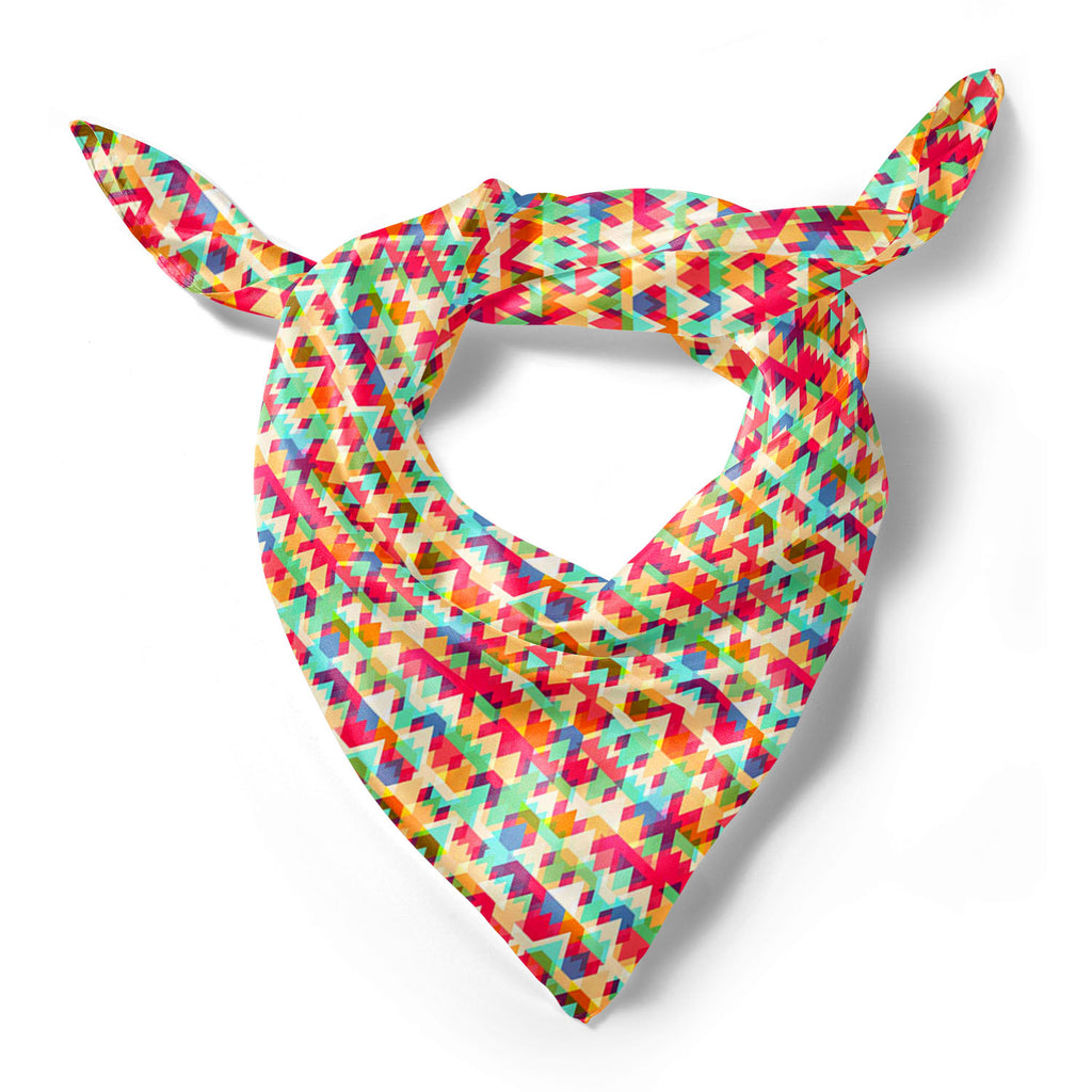 Triangles Printed Scarf | Neckwear Balaclava | Girls & Women | Soft Poly Fabric-Scarfs Basic-SCF_FB_BS-IC 5007424 IC 5007424, Abstract Expressionism, Abstracts, Ancient, Art and Paintings, Diamond, Digital, Digital Art, Fantasy, Fashion, Geometric, Geometric Abstraction, Graphic, Hipster, Historical, Illustrations, Medieval, Modern Art, Patterns, Retro, Semi Abstract, Signs, Signs and Symbols, Symbols, Triangles, Vintage, printed, scarf, neckwear, balaclava, girls, women, soft, poly, fabric, pattern, triang