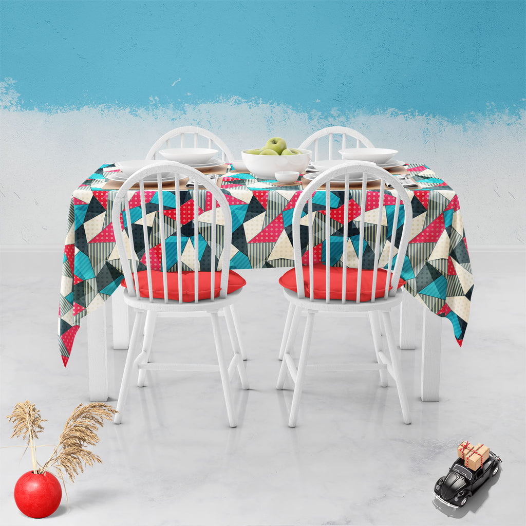 Cut Fabrics Table Cloth Cover-Table Covers-CVR_TB_NR-IC 5007425 IC 5007425, Abstract Expressionism, Abstracts, Art and Paintings, Botanical, Circle, Decorative, Digital, Digital Art, Fashion, Floral, Flowers, Graphic, Hipster, Icons, Illustrations, Nature, Patterns, Retro, Semi Abstract, Signs, Signs and Symbols, Triangles, cut, fabrics, table, cloth, cover, pattern, flower, seamless, patchwork, abstract, art, backdrop, background, blue, classic, craft, decor, decoration, design, elegance, element, fabric, 