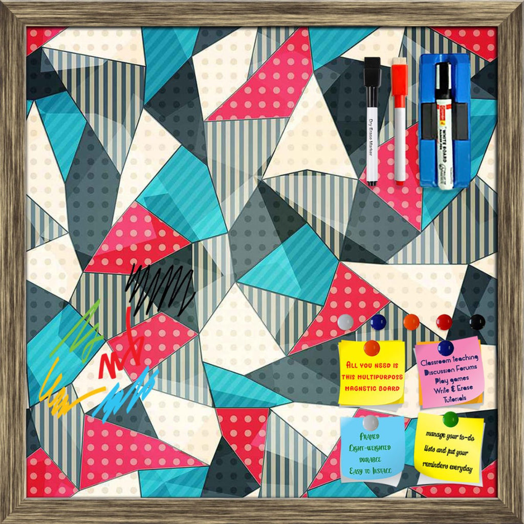 Cut Fabrics Framed Magnetic Dry Erase Board | Combo with Magnet Buttons & Markers-Magnetic Boards Framed-MGB_FR-IC 5007425 IC 5007425, Abstract Expressionism, Abstracts, Art and Paintings, Botanical, Circle, Decorative, Digital, Digital Art, Fashion, Floral, Flowers, Graphic, Hipster, Icons, Illustrations, Nature, Patterns, Retro, Semi Abstract, Signs, Signs and Symbols, Triangles, cut, fabrics, framed, magnetic, dry, erase, board, printed, whiteboard, with, 4, magnets, 2, markers, 1, duster, pattern, flowe