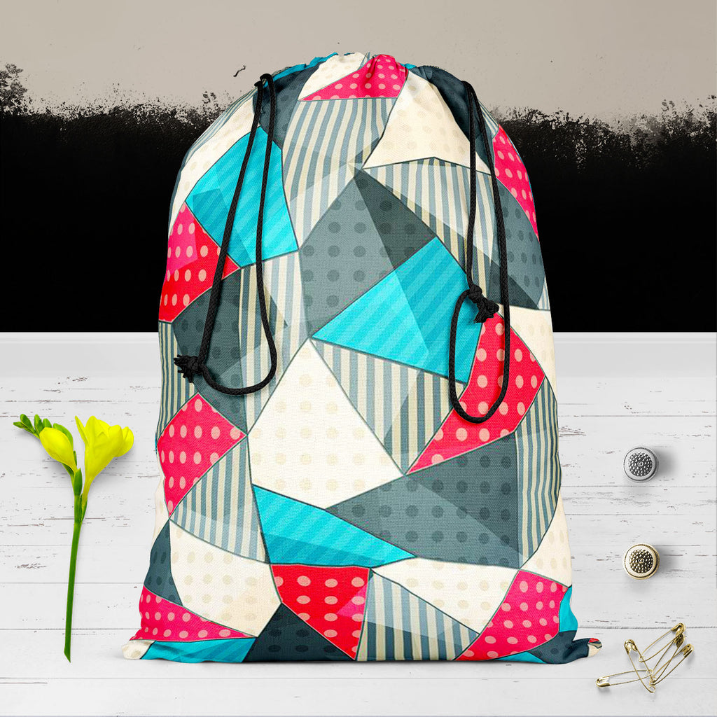 Cut Fabrics Reusable Sack Bag | Bag for Gym, Storage, Vegetable & Travel-Drawstring Sack Bags-SCK_FB_DS-IC 5007425 IC 5007425, Abstract Expressionism, Abstracts, Art and Paintings, Botanical, Circle, Decorative, Digital, Digital Art, Fashion, Floral, Flowers, Graphic, Hipster, Icons, Illustrations, Nature, Patterns, Retro, Semi Abstract, Signs, Signs and Symbols, Triangles, cut, fabrics, reusable, sack, bag, for, gym, storage, vegetable, travel, pattern, flower, seamless, patchwork, abstract, art, backdrop,