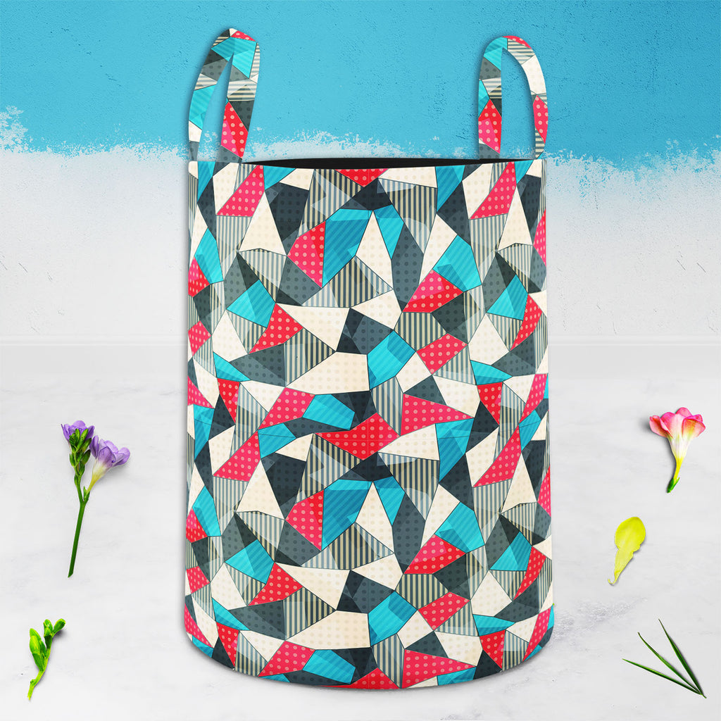 Cut Fabrics Foldable Open Storage Bin | Organizer Box, Toy Basket, Shelf Box, Laundry Bag | Canvas Fabric-Storage Bins-STR_BI_CB-IC 5007425 IC 5007425, Abstract Expressionism, Abstracts, Art and Paintings, Botanical, Circle, Decorative, Digital, Digital Art, Fashion, Floral, Flowers, Graphic, Hipster, Icons, Illustrations, Nature, Patterns, Retro, Semi Abstract, Signs, Signs and Symbols, Triangles, cut, fabrics, foldable, open, storage, bin, organizer, box, toy, basket, shelf, laundry, bag, canvas, fabric, 