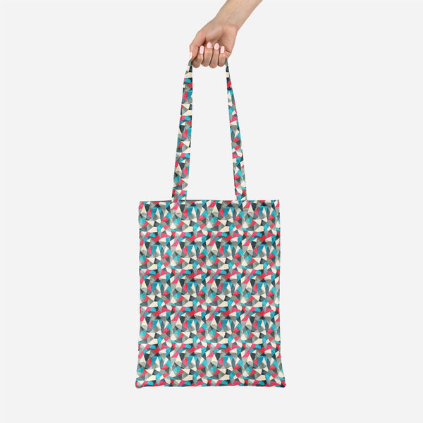 ArtzFolio Cut Fabrics Tote Bag Shoulder Purse | Multipurpose-Tote Bags Basic-AZ5007425TOT_RF-IC 5007425 IC 5007425, Abstract Expressionism, Abstracts, Art and Paintings, Botanical, Circle, Decorative, Digital, Digital Art, Fashion, Floral, Flowers, Graphic, Hipster, Icons, Illustrations, Nature, Patterns, Retro, Semi Abstract, Signs, Signs and Symbols, Triangles, cut, fabrics, canvas, tote, bag, shoulder, purse, multipurpose, pattern, flower, seamless, patchwork, abstract, art, backdrop, background, blue, c