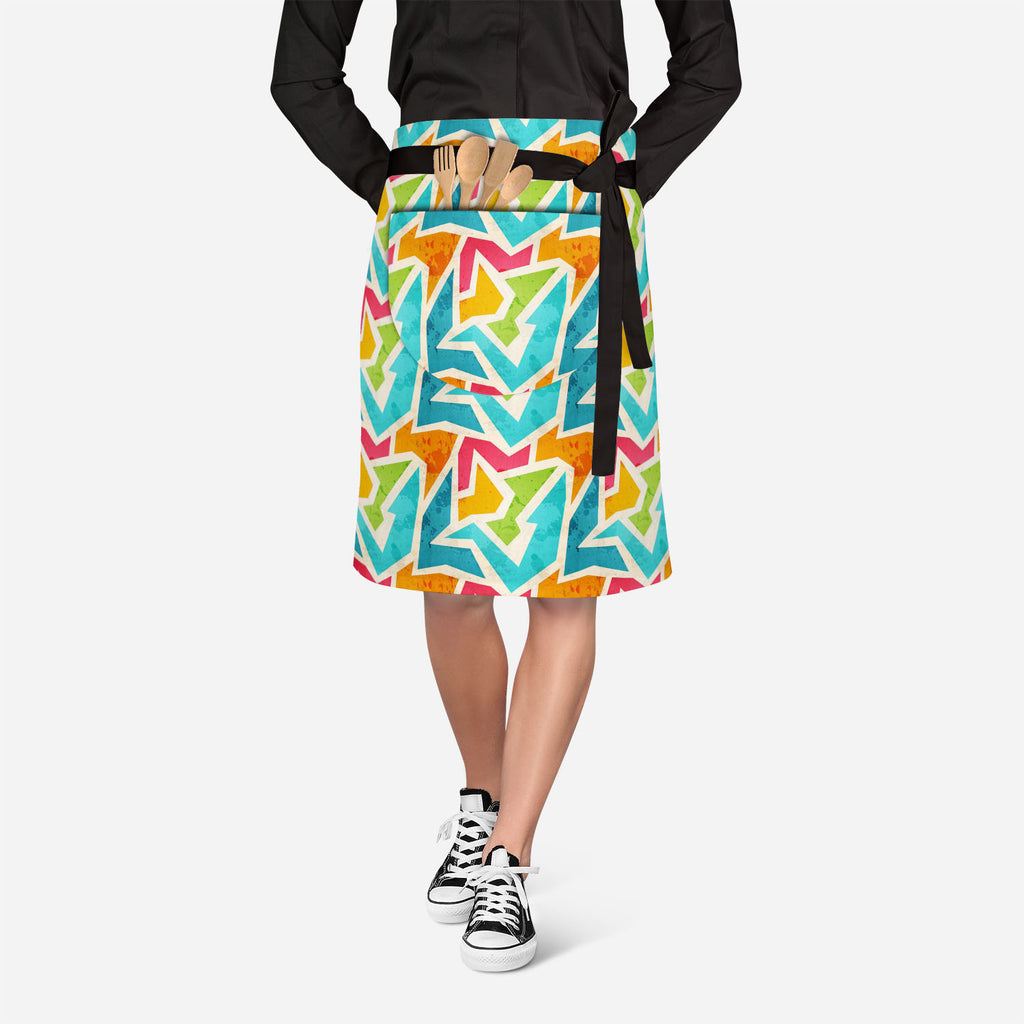 Geometric Apron | Adjustable, Free Size & Waist Tiebacks-Apron Waist to Feet-APR_WS_KN-IC 5007426 IC 5007426, Abstract Expressionism, Abstracts, Ancient, Art and Paintings, Culture, Decorative, Digital, Digital Art, Ethnic, Fashion, Geometric, Geometric Abstraction, Graffiti, Graphic, Historical, Illustrations, Marble and Stone, Medieval, Modern Art, Patterns, Retro, Semi Abstract, Signs, Signs and Symbols, Traditional, Triangles, Tribal, Urban, Vintage, World Culture, apron, adjustable, free, size, waist, 