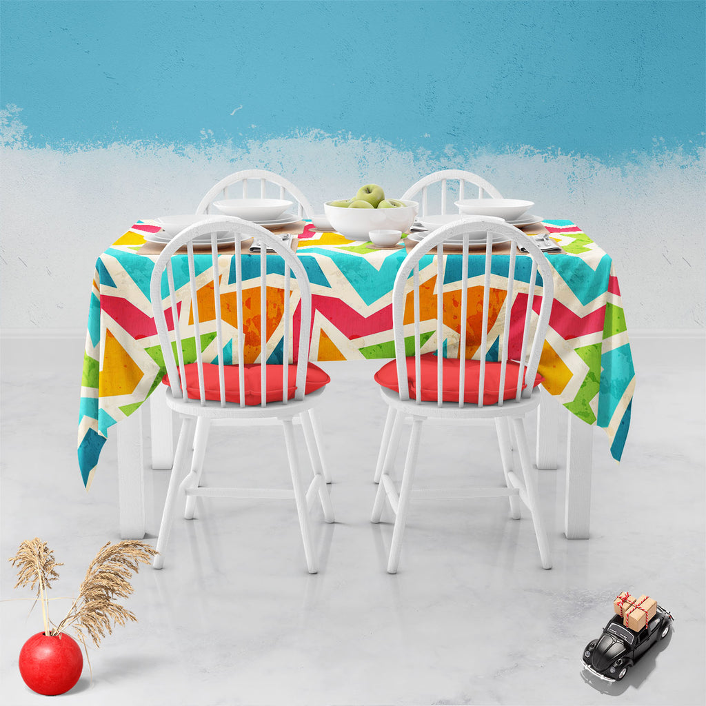 Geometric D1 Table Cloth Cover-Table Covers-CVR_TB_NR-IC 5007426 IC 5007426, Abstract Expressionism, Abstracts, Ancient, Art and Paintings, Culture, Decorative, Digital, Digital Art, Ethnic, Fashion, Geometric, Geometric Abstraction, Graffiti, Graphic, Historical, Illustrations, Marble and Stone, Medieval, Modern Art, Patterns, Retro, Semi Abstract, Signs, Signs and Symbols, Traditional, Triangles, Tribal, Urban, Vintage, World Culture, d1, table, cloth, cover, abstract, art, artistic, backdrop, background,
