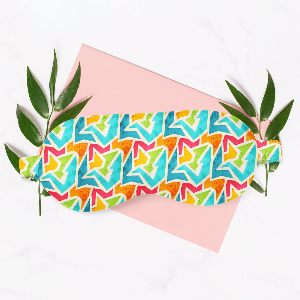 Geometric Sleeping Eye Pad Blackout Eye Cover | Soft Anti-Allergic Eco-Friendly Natural Mulberry Silk Fabric-Sleep Masks--IC 5007426 IC 5007426, Abstract Expressionism, Abstracts, Ancient, Art and Paintings, Culture, Decorative, Digital, Digital Art, Ethnic, Fashion, Geometric, Geometric Abstraction, Graffiti, Graphic, Historical, Illustrations, Marble and Stone, Medieval, Modern Art, Patterns, Retro, Semi Abstract, Signs, Signs and Symbols, Traditional, Triangles, Tribal, Urban, Vintage, World Culture, sle