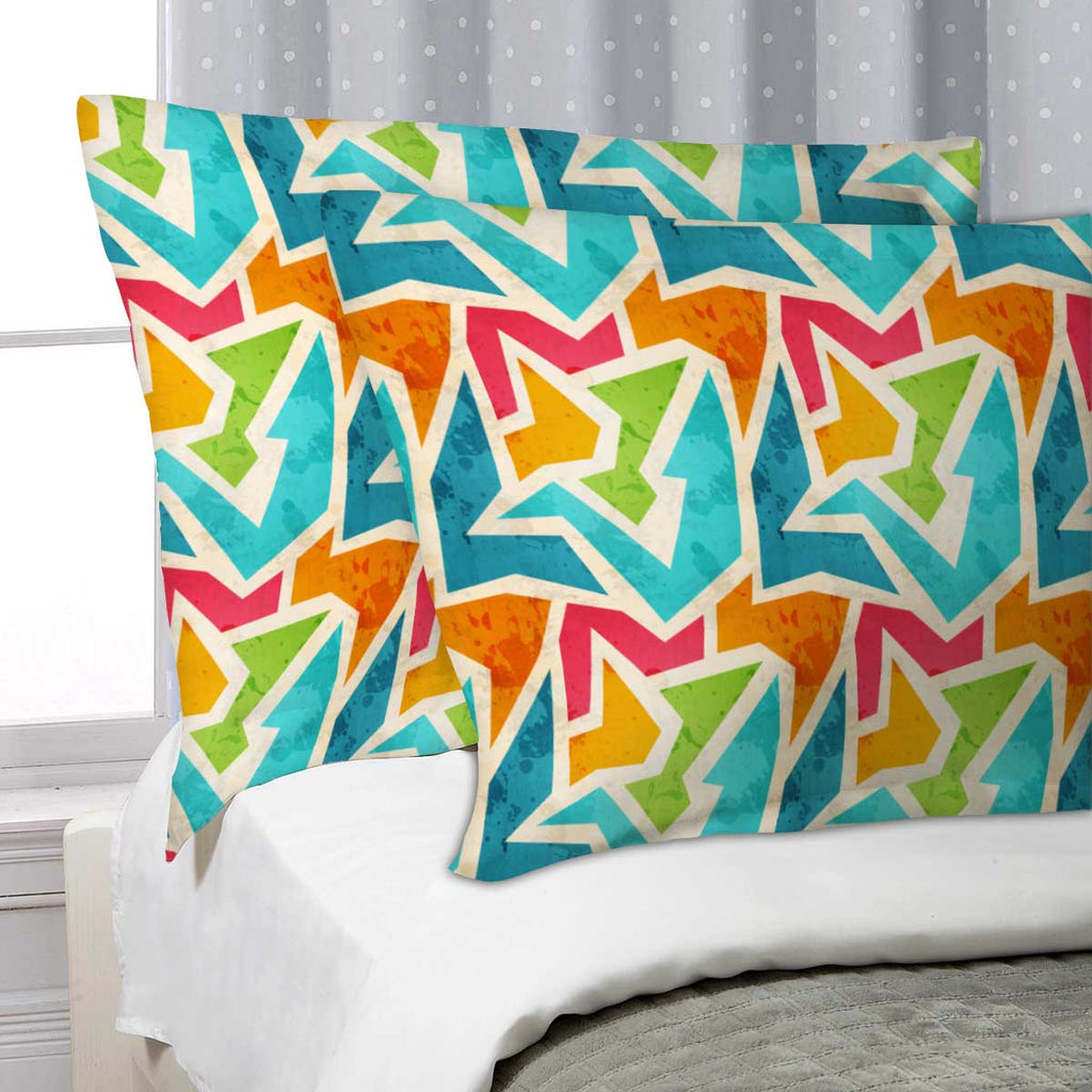 ArtzFolio Geometric D1 Pillow Cover Case-Pillow Cases-AZHFR21505044PIL_CV_L-Image Code 5007426 Vishnu Image Folio Pvt Ltd, IC 5007426, ArtzFolio, Pillow Cases, Abstract, Digital Art, geometric, d1, pillow, cover, case, seamless, pattern, grunge, effect, pillow cover, pillow case cover, linen pillow cover, printed pillow cover, pillow for bedroom, living room pillow covers, standard pillow case covers, pitaara box, throw pillow cover, 2 pcs satin pillow cover set, pillow covers 27x18, decorative pillow cover