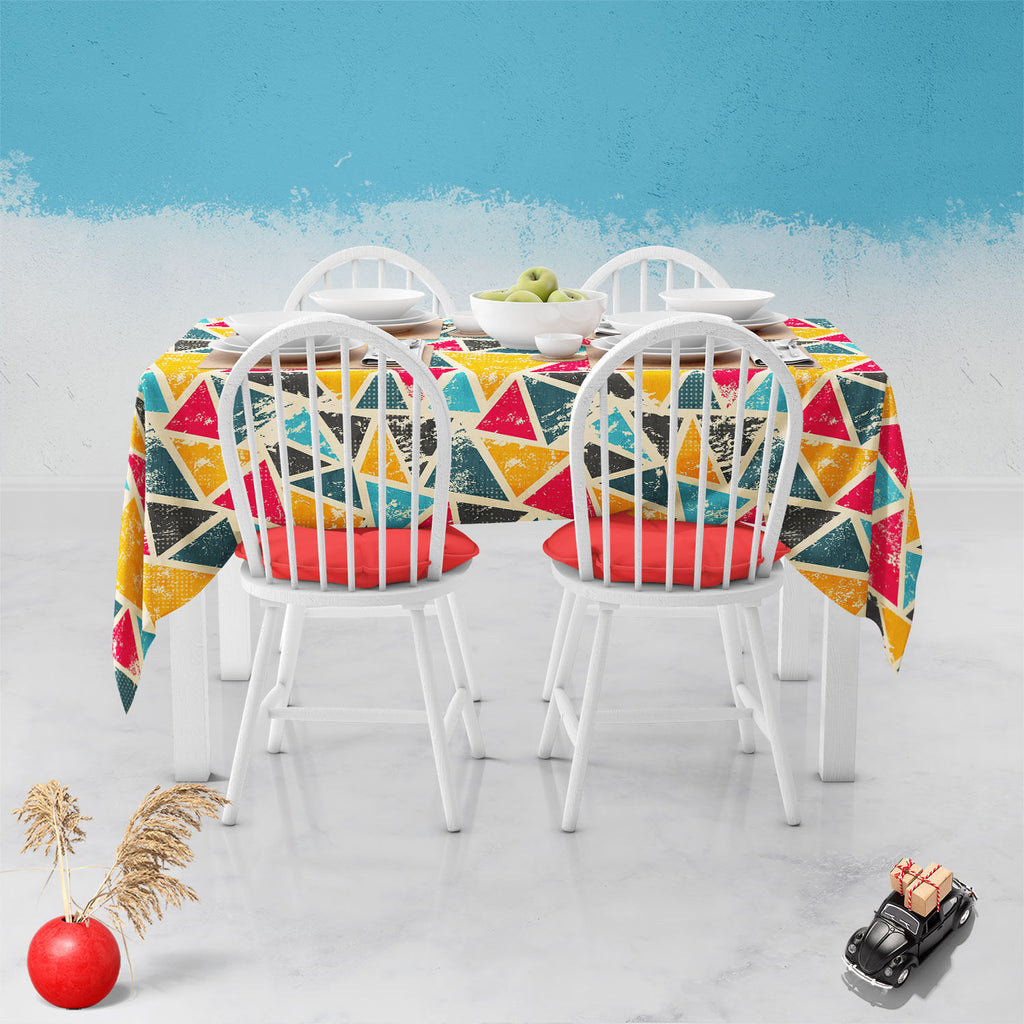 Grunge Triangle D2 Table Cloth Cover-Table Covers-CVR_TB_NR-IC 5007428 IC 5007428, Abstract Expressionism, Abstracts, Ancient, Art and Paintings, Culture, Digital, Digital Art, Ethnic, Geometric, Geometric Abstraction, Graffiti, Graphic, Historical, Illustrations, Medieval, Modern Art, Patterns, Retro, Semi Abstract, Signs, Signs and Symbols, Traditional, Triangles, Tribal, Urban, Vintage, World Culture, grunge, triangle, d2, table, cloth, cover, pattern, background, color, colors, texture, abstract, fondo,