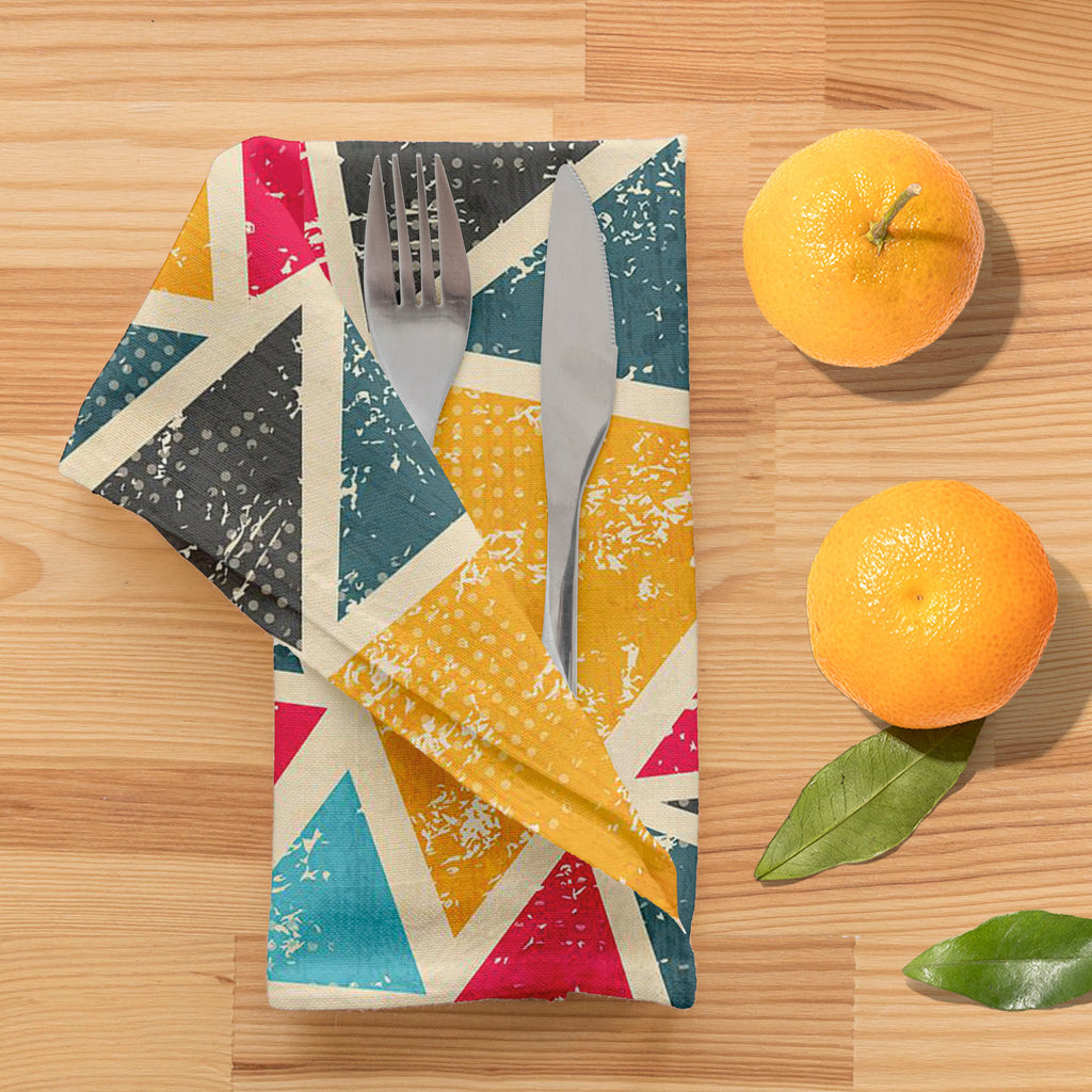 Grunge Triangle D2 Table Napkin-Table Napkins-NAP_TB-IC 5007428 IC 5007428, Abstract Expressionism, Abstracts, Ancient, Art and Paintings, Culture, Digital, Digital Art, Ethnic, Geometric, Geometric Abstraction, Graffiti, Graphic, Historical, Illustrations, Medieval, Modern Art, Patterns, Retro, Semi Abstract, Signs, Signs and Symbols, Traditional, Triangles, Tribal, Urban, Vintage, World Culture, grunge, triangle, d2, table, napkin, pattern, background, color, colors, texture, abstract, fondo, seamless, ar