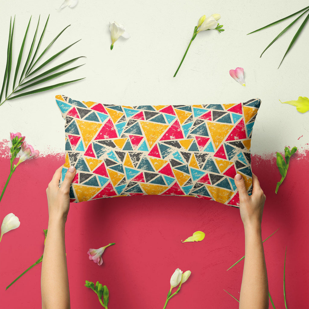 Grunge Triangle D2 Pillow Cover Case-Pillow Cases-PIL_CV-IC 5007428 IC 5007428, Abstract Expressionism, Abstracts, Ancient, Art and Paintings, Culture, Digital, Digital Art, Ethnic, Geometric, Geometric Abstraction, Graffiti, Graphic, Historical, Illustrations, Medieval, Modern Art, Patterns, Retro, Semi Abstract, Signs, Signs and Symbols, Traditional, Triangles, Tribal, Urban, Vintage, World Culture, grunge, triangle, d2, pillow, cover, case, pattern, background, color, colors, texture, abstract, fondo, se