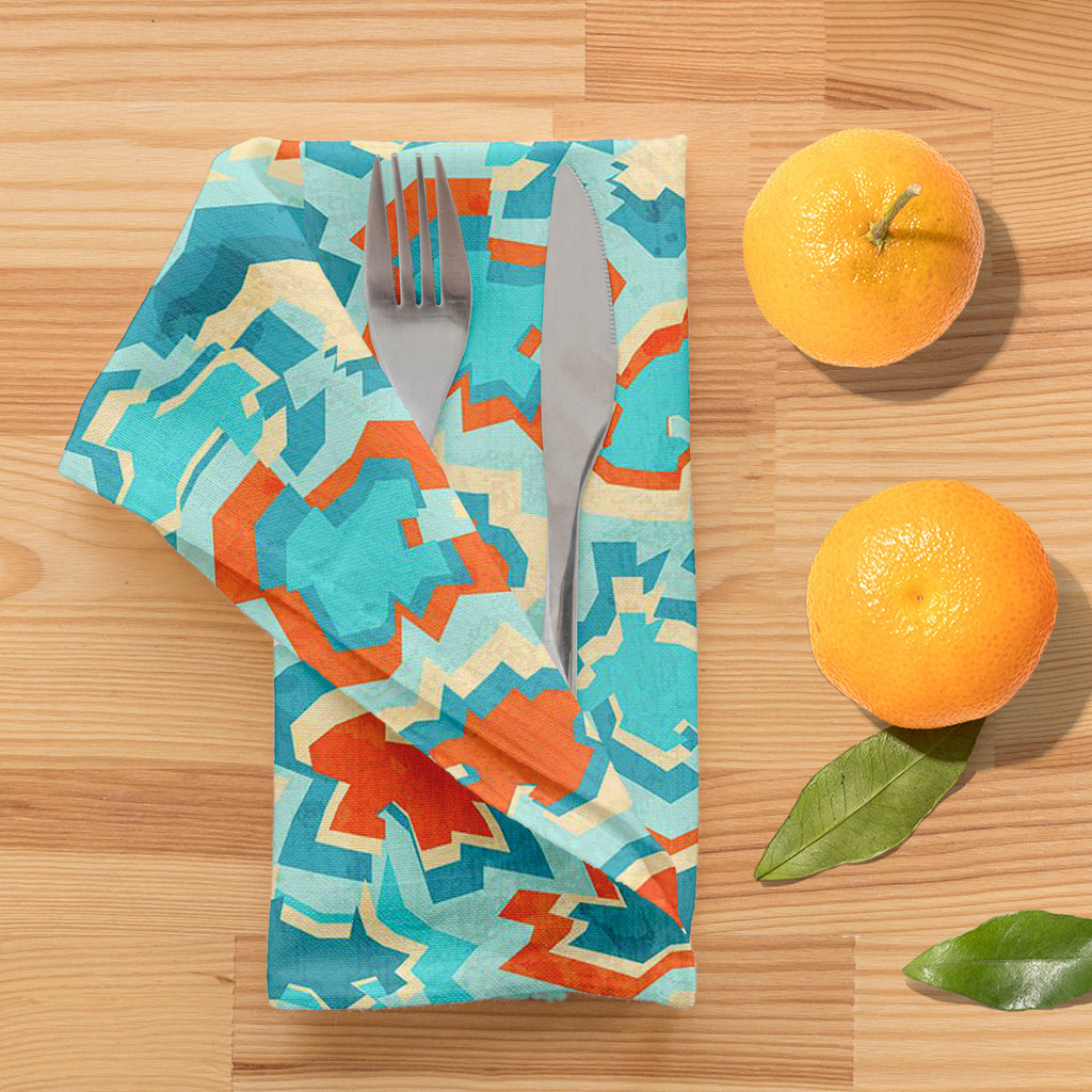 Cut Piece Table Napkin-Table Napkins-NAP_TB-IC 5007429 IC 5007429, Abstract Expressionism, Abstracts, Ancient, Art and Paintings, Black and White, Decorative, Digital, Digital Art, Geometric, Geometric Abstraction, Graffiti, Graphic, Historical, Illustrations, Medieval, Modern Art, Patterns, Semi Abstract, Signs, Signs and Symbols, Symbols, Urban, Vintage, White, cut, piece, table, napkin, abstract, art, backdrop, background, blue, brown, camouflage, color, colorful, creative, decor, decoration, design, eff