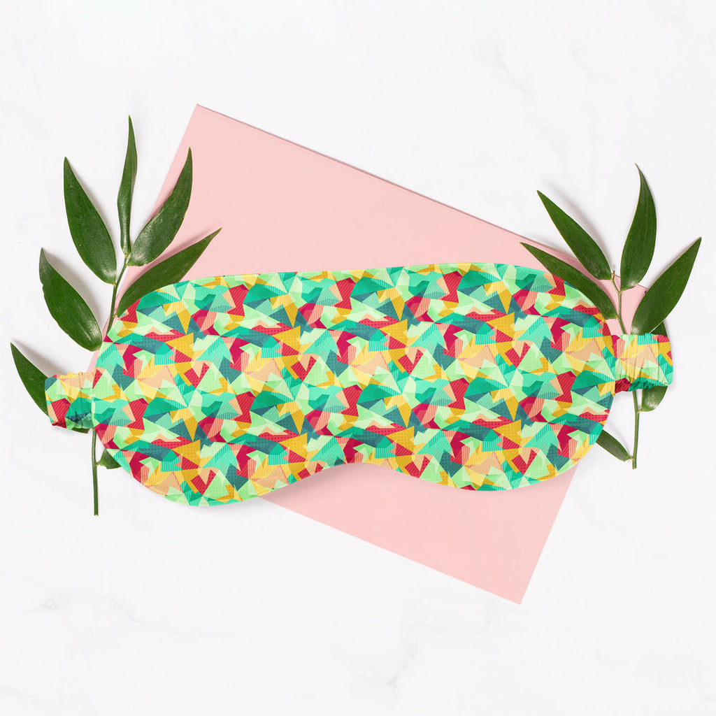 Retro Mosaic Sleeping Eye Pad Blackout Eye Cover | Soft Anti-Allergic Eco-Friendly Natural Mulberry Silk Fabric-Sleep Masks--IC 5007430 IC 5007430, Abstract Expressionism, Abstracts, Art and Paintings, Decorative, Diamond, Digital, Digital Art, Fantasy, Fashion, Geometric, Geometric Abstraction, Graphic, Hipster, Illustrations, Modern Art, Patterns, Retro, Semi Abstract, Signs, Signs and Symbols, Triangles, mosaic, sleeping, eye, pad, blackout, cover, soft, anti-allergic, eco-friendly, natural, satin, silk,