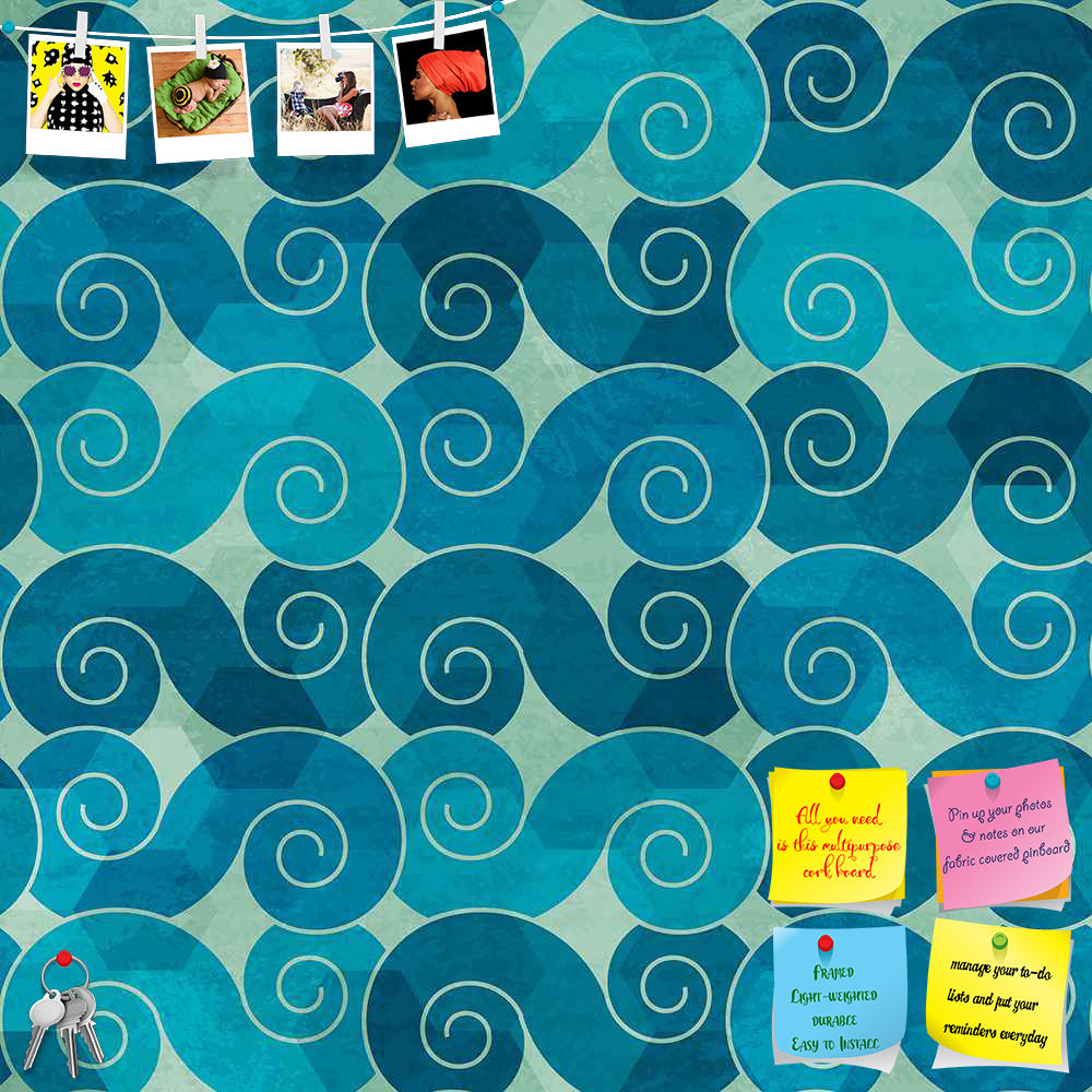 ArtzFolio Spiral Waves Printed Bulletin Board Notice Pin Board Soft Board | Frameless-Bulletin Boards Frameless-AZSAO21505170BLB_FL_L-Image Code 5007431 Vishnu Image Folio Pvt Ltd, IC 5007431, ArtzFolio, Bulletin Boards Frameless, Abstract, Digital Art, spiral, waves, printed, bulletin, board, notice, pin, soft, frameless, seamless, pattern, grunge, effect, pin up board, push pin board, extra large cork board, big pin board, notice board, small bulletin board, cork board, wall notice board, giant cork board