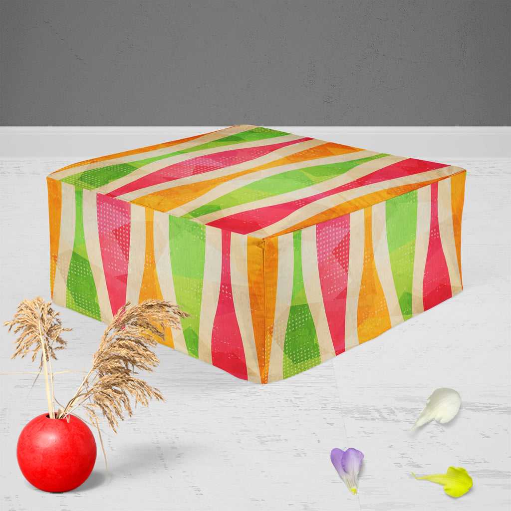 Grunge Art D7 Footstool Footrest Puffy Pouffe Ottoman Bean Bag | Canvas Fabric-Footstools-FST_CB_BN-IC 5007435 IC 5007435, Abstract Expressionism, Abstracts, Ancient, Art and Paintings, Circle, Decorative, Digital, Digital Art, Fashion, Geometric, Geometric Abstraction, Graphic, Grid Art, Hipster, Historical, Illustrations, Medieval, Modern Art, Patterns, Retro, Semi Abstract, Signs, Signs and Symbols, Vintage, grunge, art, d7, footstool, footrest, puffy, pouffe, ottoman, bean, bag, canvas, fabric, abstract