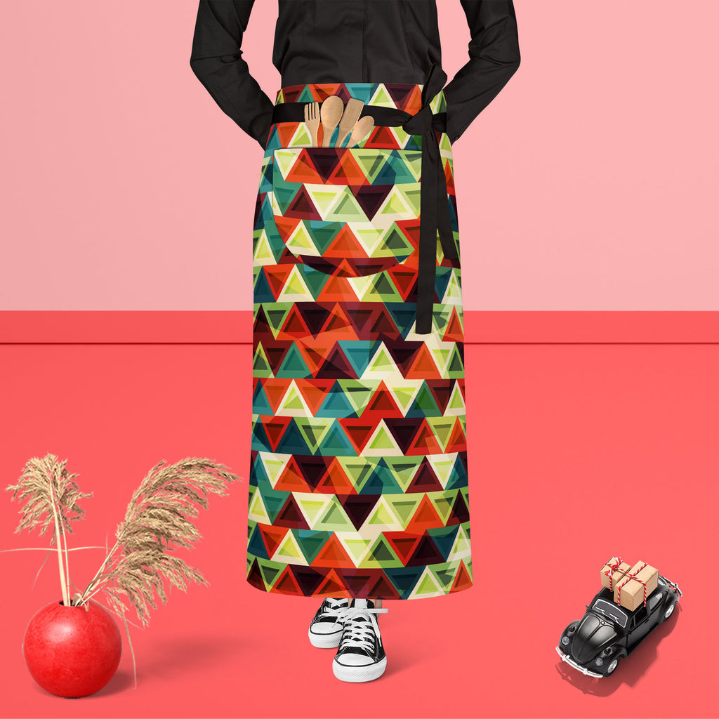 Grunge Triangle D3 Apron | Adjustable, Free Size & Waist Tiebacks-Aprons Waist to Feet-APR_WS_FT-IC 5007436 IC 5007436, Abstract Expressionism, Abstracts, African, American, Ancient, Art and Paintings, Aztec, Culture, Decorative, Diamond, Digital, Digital Art, Ethnic, Geometric, Geometric Abstraction, Graphic, Historical, Illustrations, Medieval, Mexican, Modern Art, Patterns, Retro, Semi Abstract, Signs, Signs and Symbols, Traditional, Triangles, Tribal, Vintage, World Culture, grunge, triangle, d3, apron,